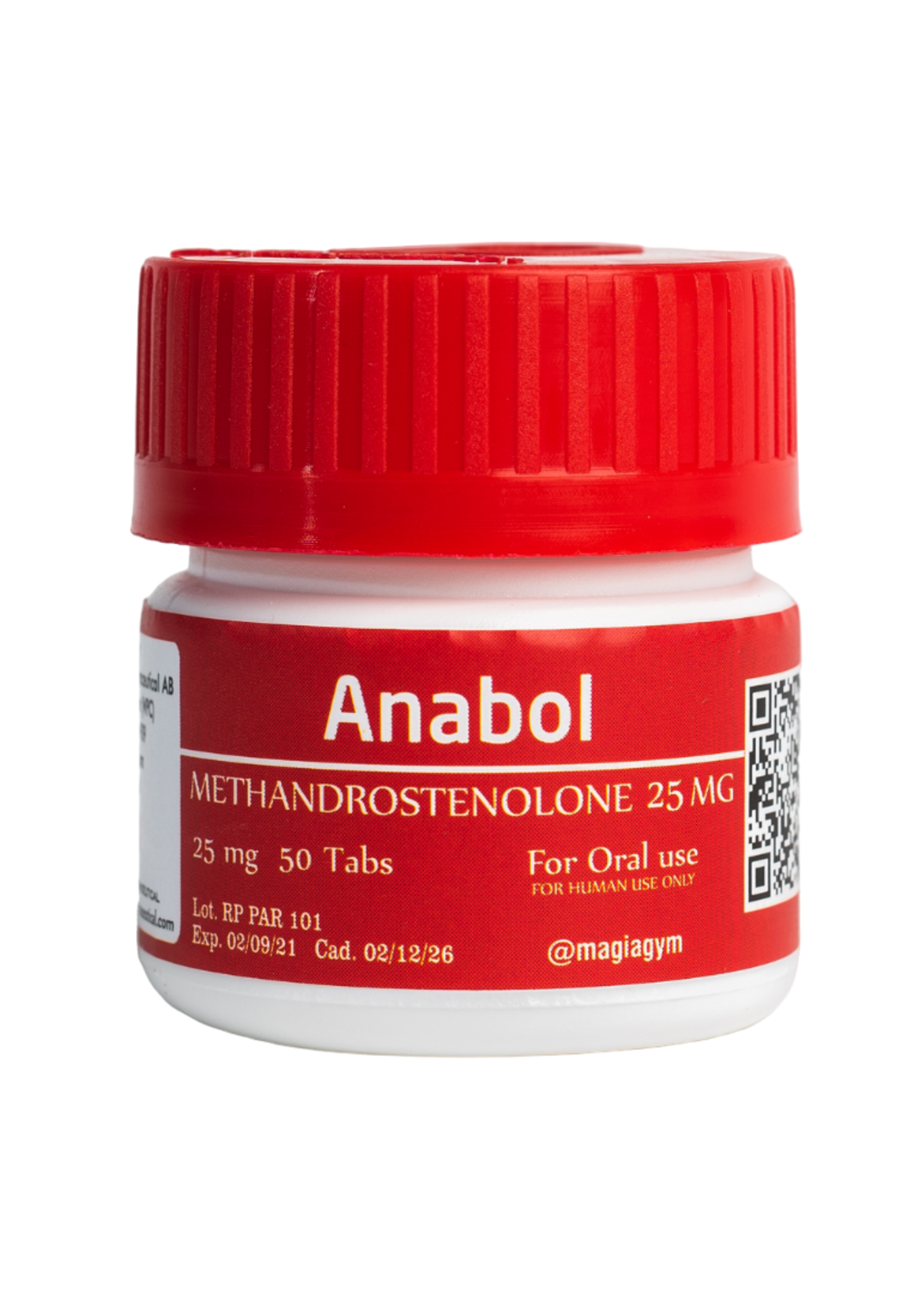 ROTTERDAM ANABOL ORAL(DIANABOL) ROTTER 25MG 50TABS