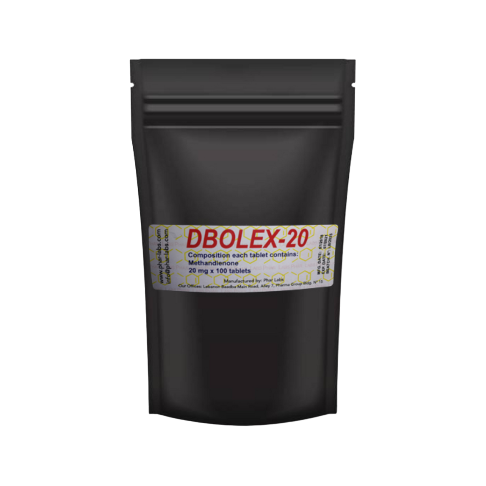 PHAR LABS SILVER DIANABOL ORAL PHAR LABS SILVER 20MG 100TABS