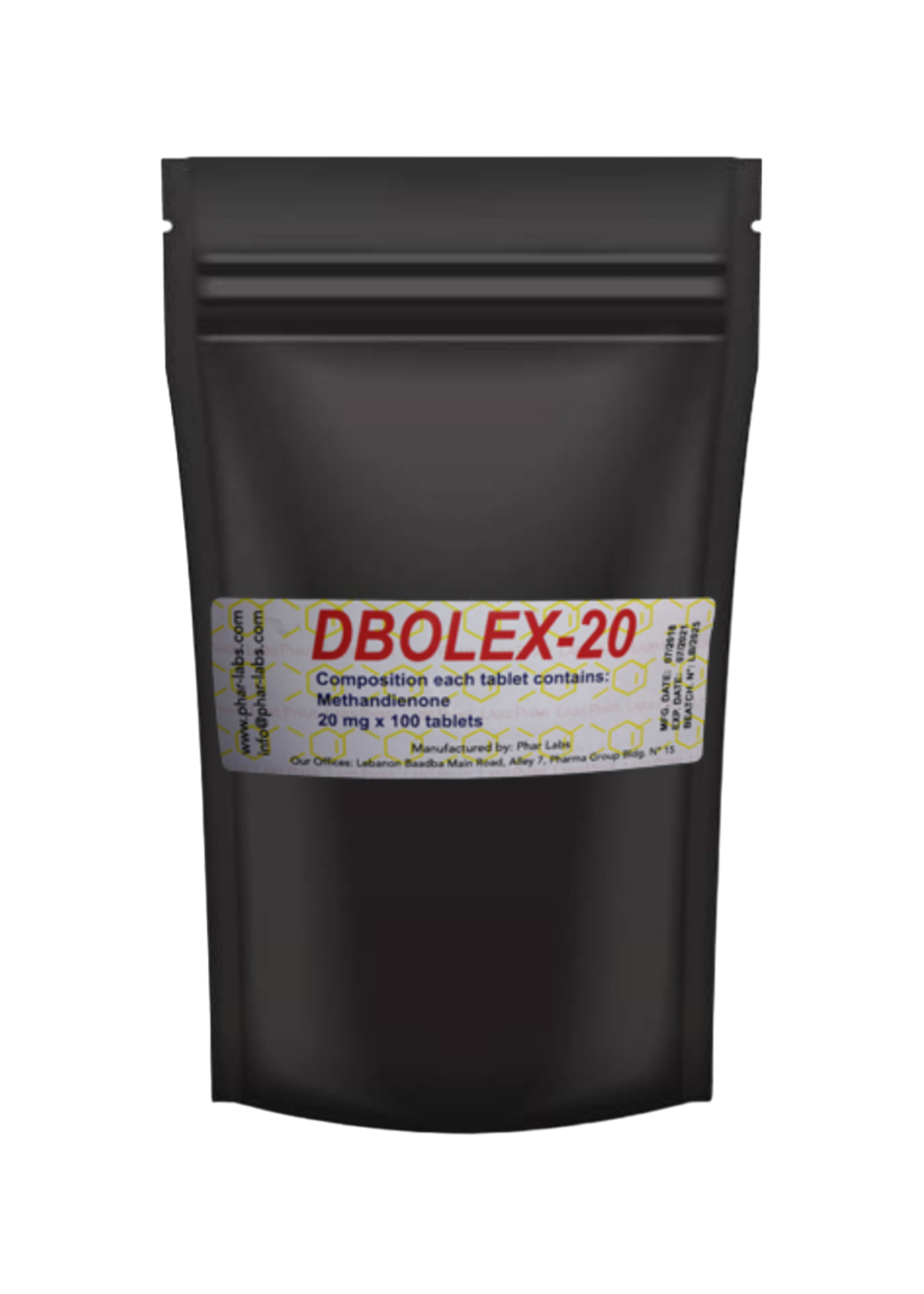 PHAR LABS SILVER DIANABOL ORAL PHAR LABS SILVER 20MG 100TABS