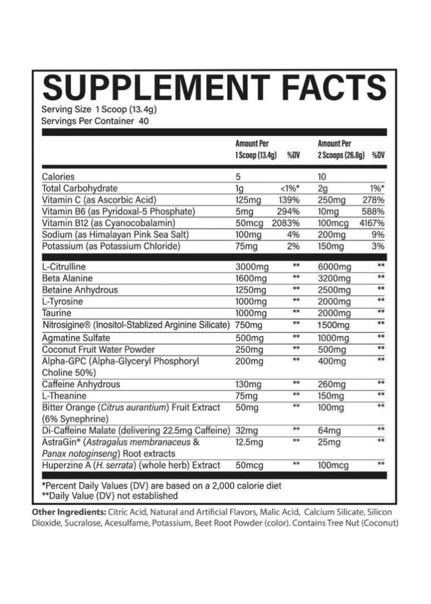 RAW CBUM THAVAGE PREWORKOUT RAW 40SV