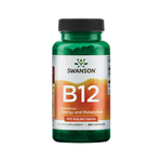 SWANSON VITAMINA B12 500MCG  SABOR FRESA SWANSON 250 CAPS