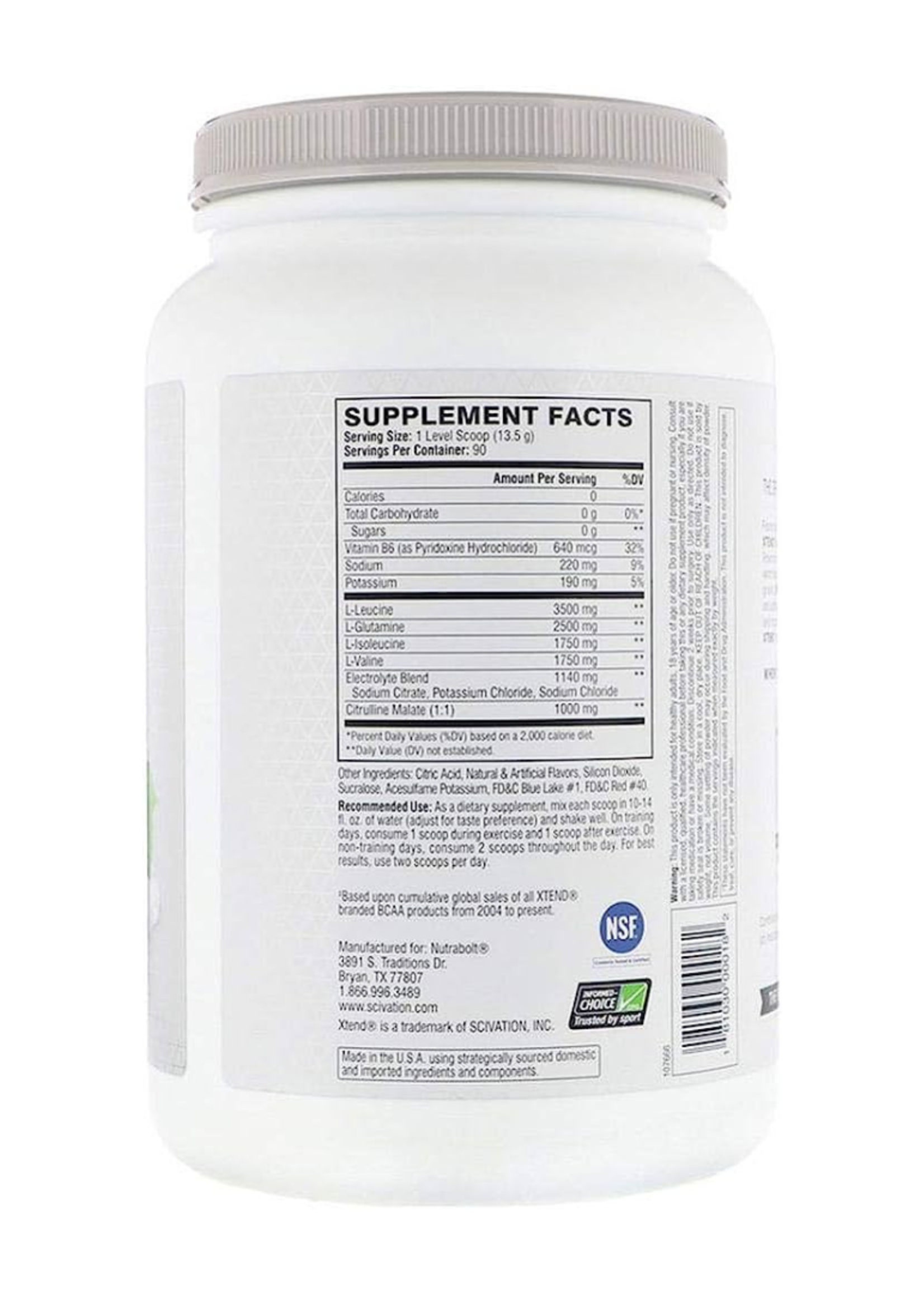 SCIVATION XTEND BCAA SCIVATION 90SV