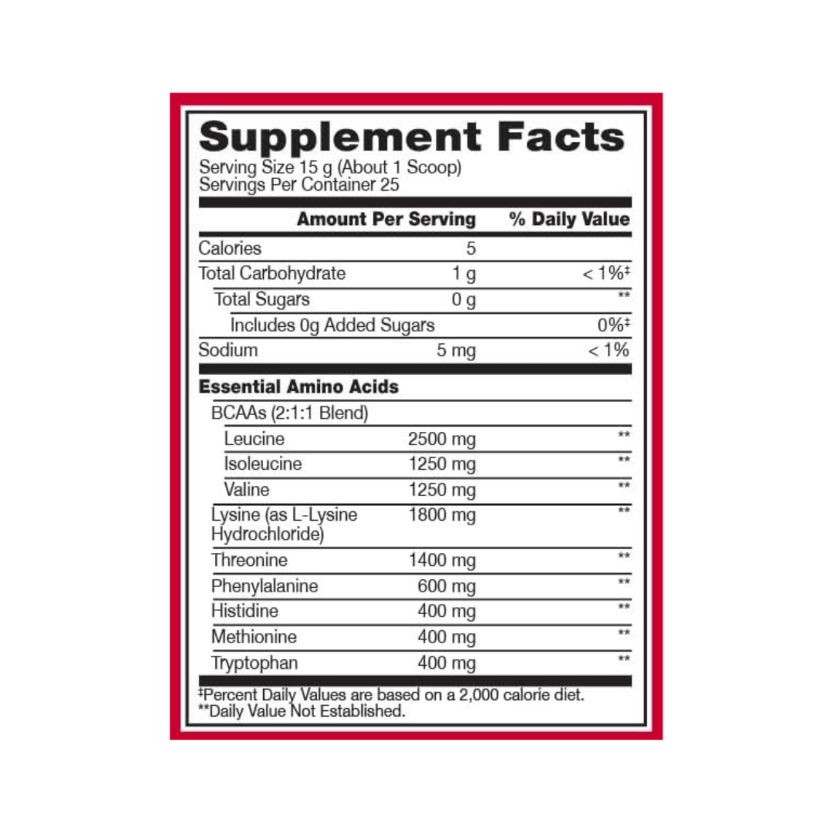 BSN AMINO X EAA BSN 25SV