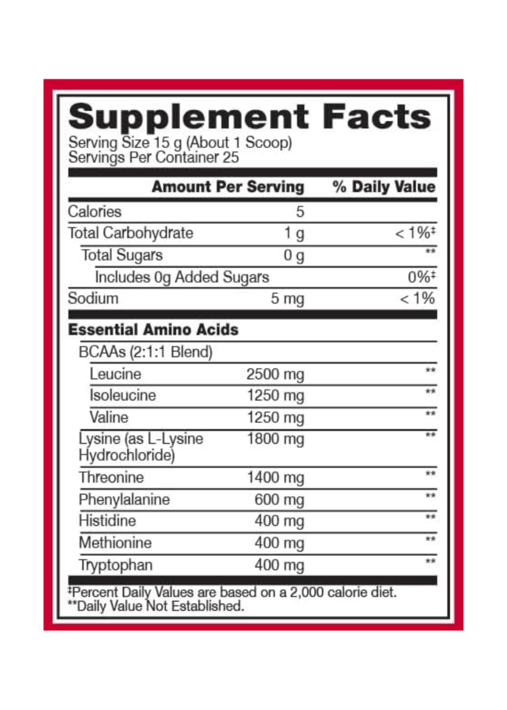 BSN AMINO X EAA BSN 25SV