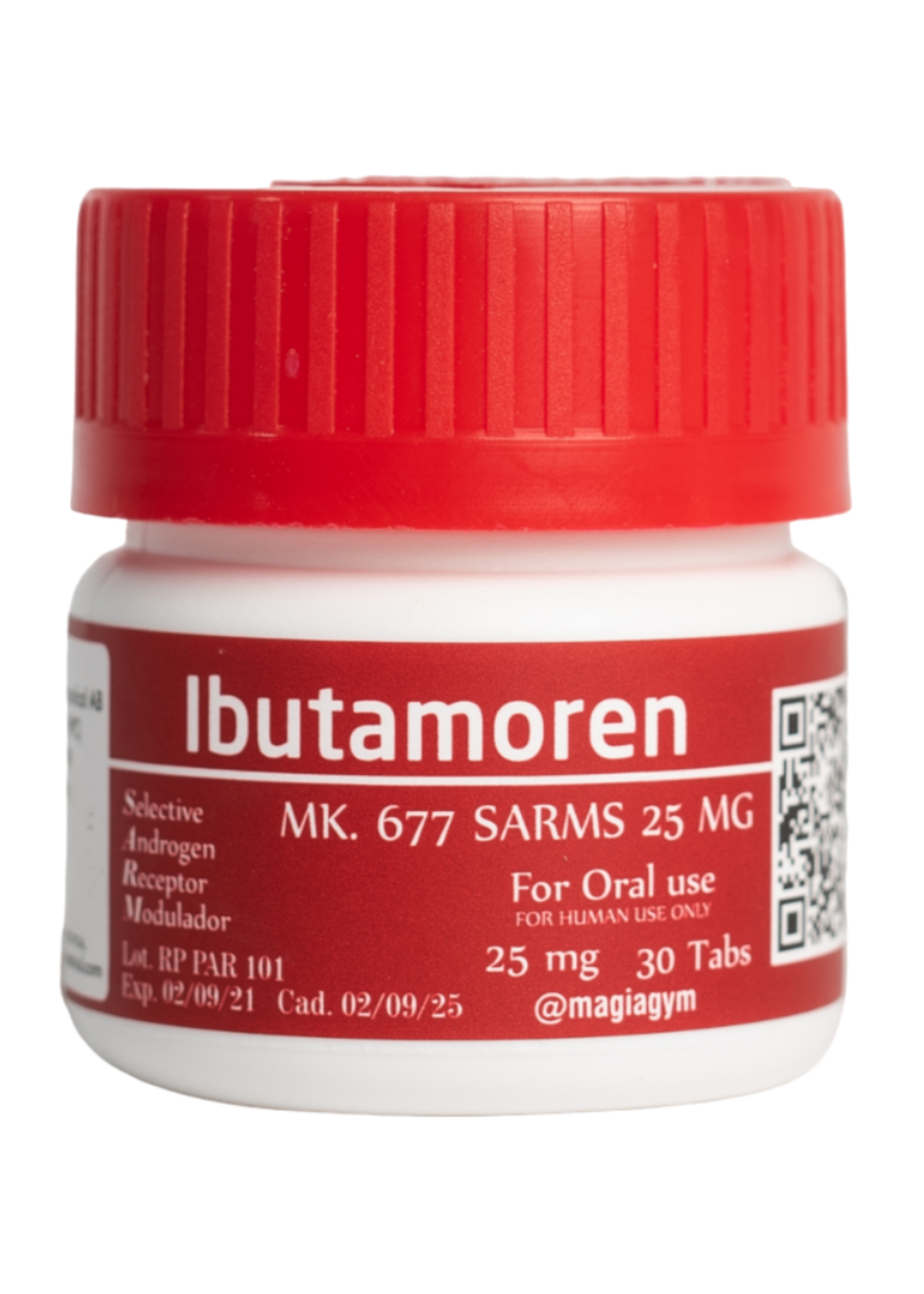 ROTTERDAM IBUTAMOREN ROTTER 25MG 30TABS