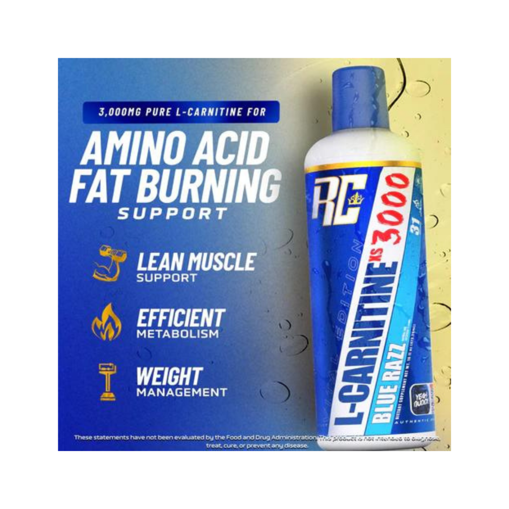 RONNIE COLEMAN CARNITINA XS LIQ 3000 RONNIE COLEMAN 31SV