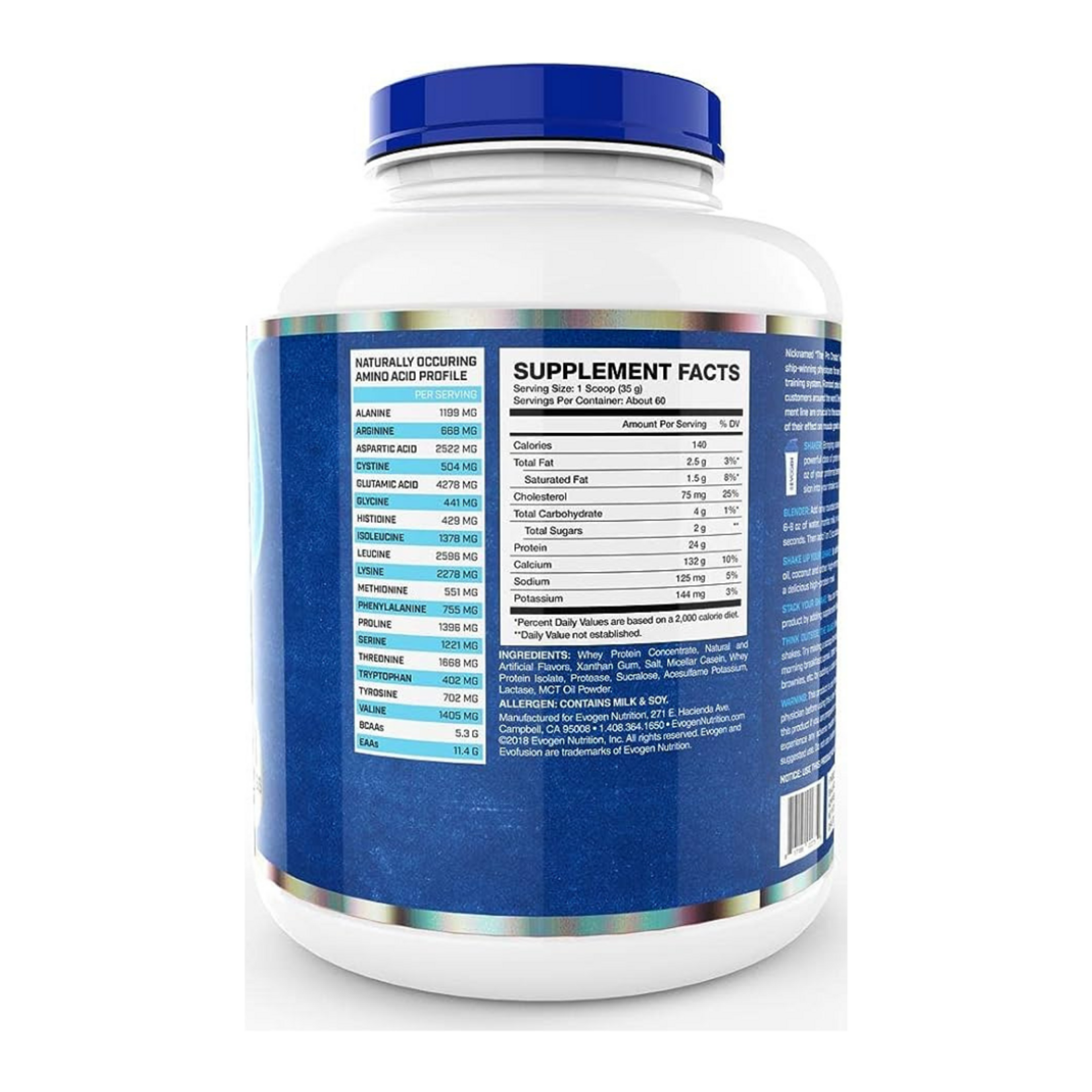 EVOGEN EVOFUSION EVOGEN 4.6LB