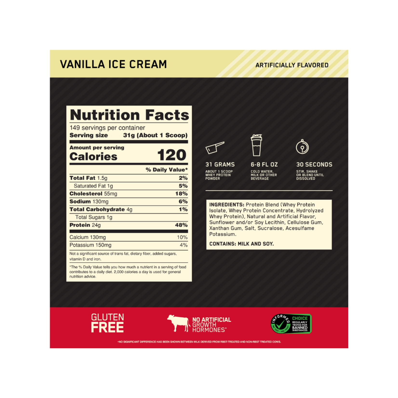 ON GOLD STANDARD 10LB ON