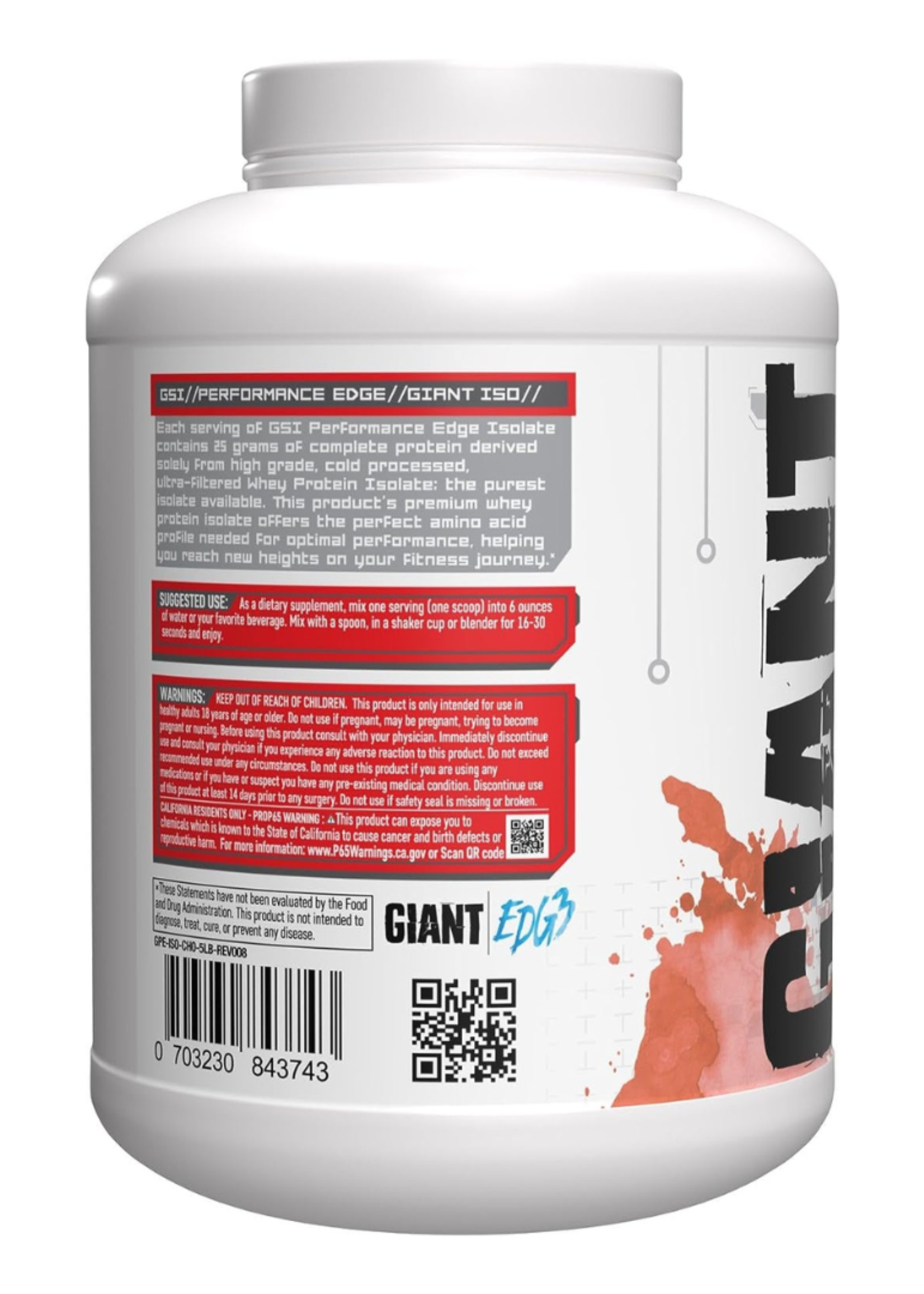 GIANT SPORTS LIQUIDACION ISO UPGRADE GIANT SPORTS 5LB