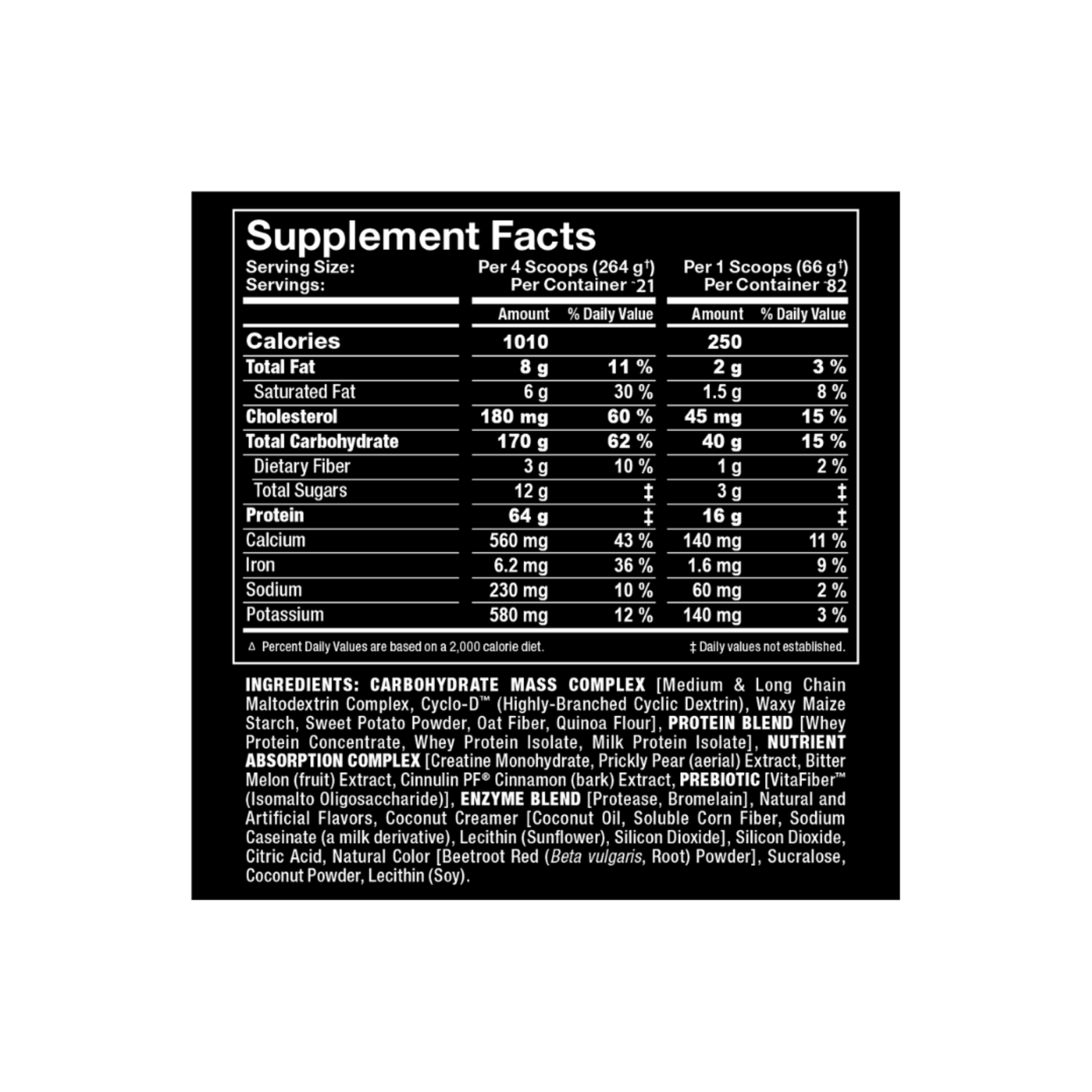 ALLMAX QUICK MASS ALLMAX 10LB