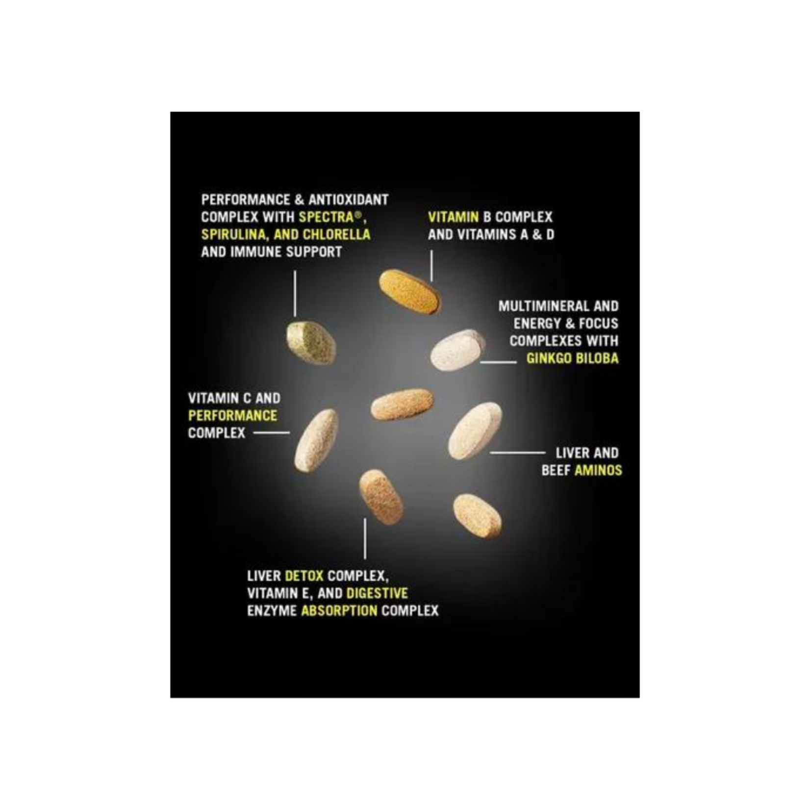 UNIVERSAL ANIMAL PAK UNIVERSAL 8PILLS C/44 PACKS