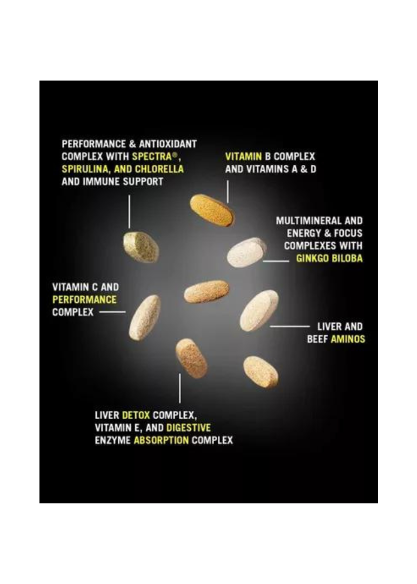 UNIVERSAL ANIMAL PAK UNIVERSAL C/44 PACKS