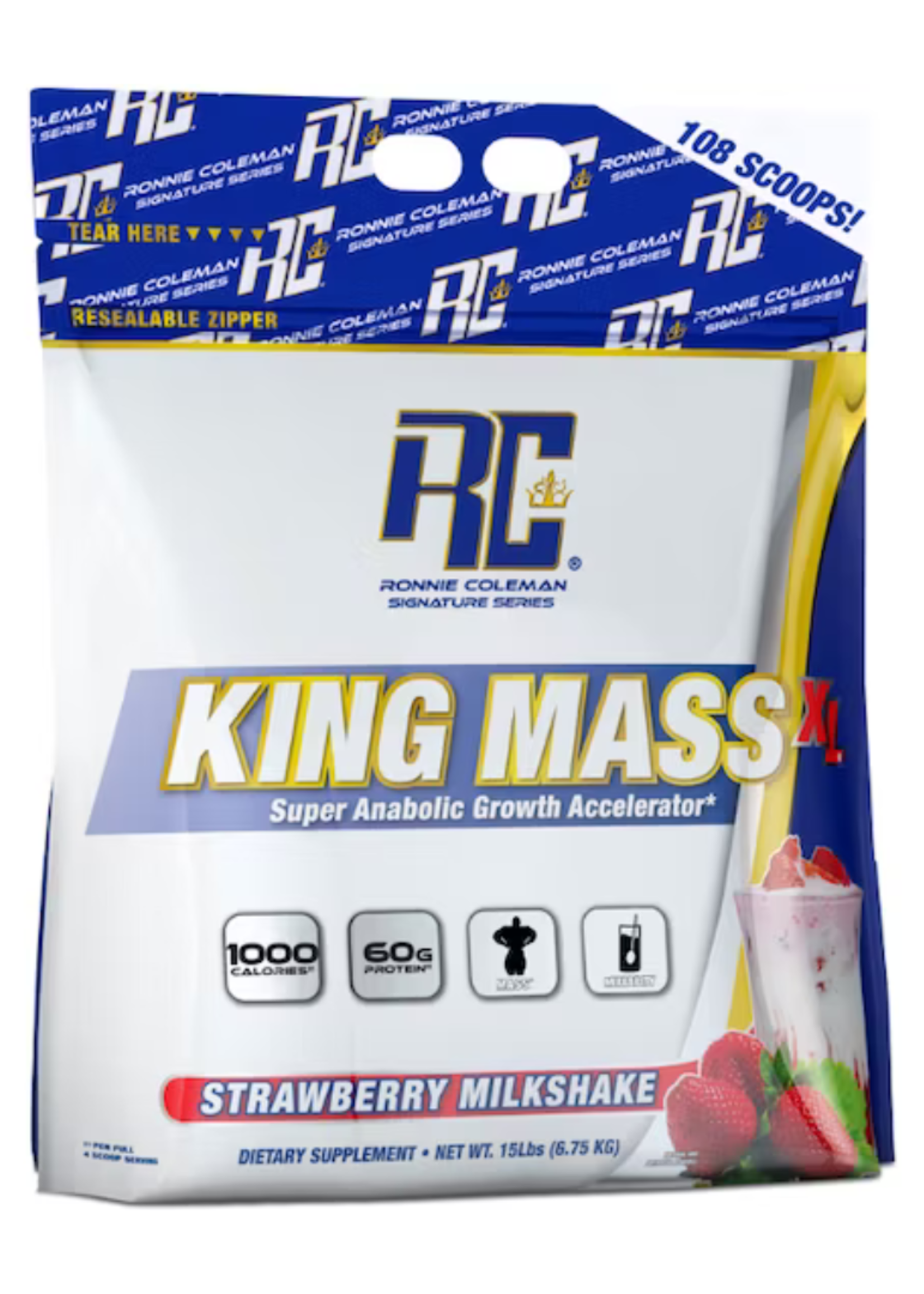 RONNIE COLEMAN KING MASS 15LB RONNIE COLEMAN