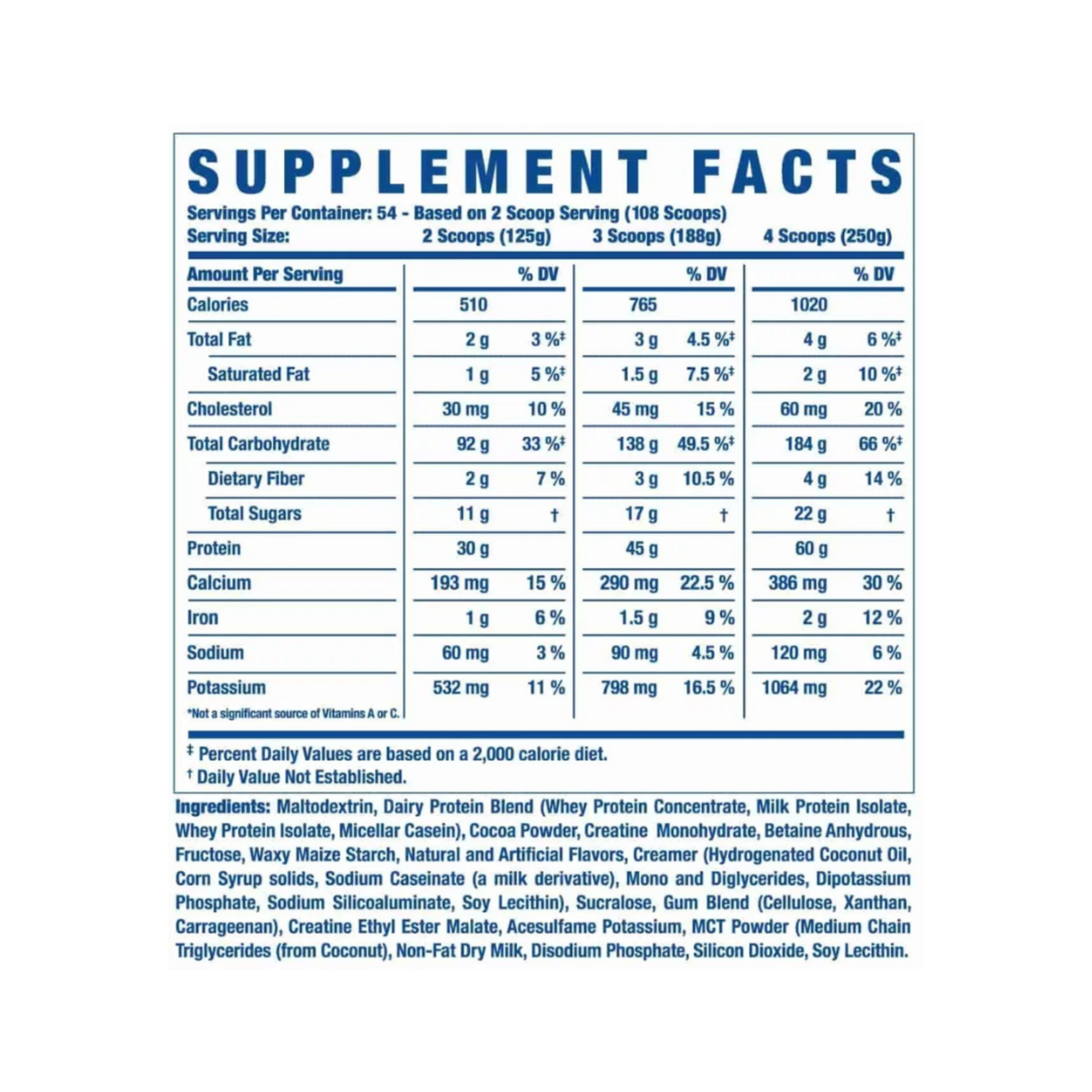 RONNIE COLEMAN KING MASS 15LB RONNIE COLEMAN
