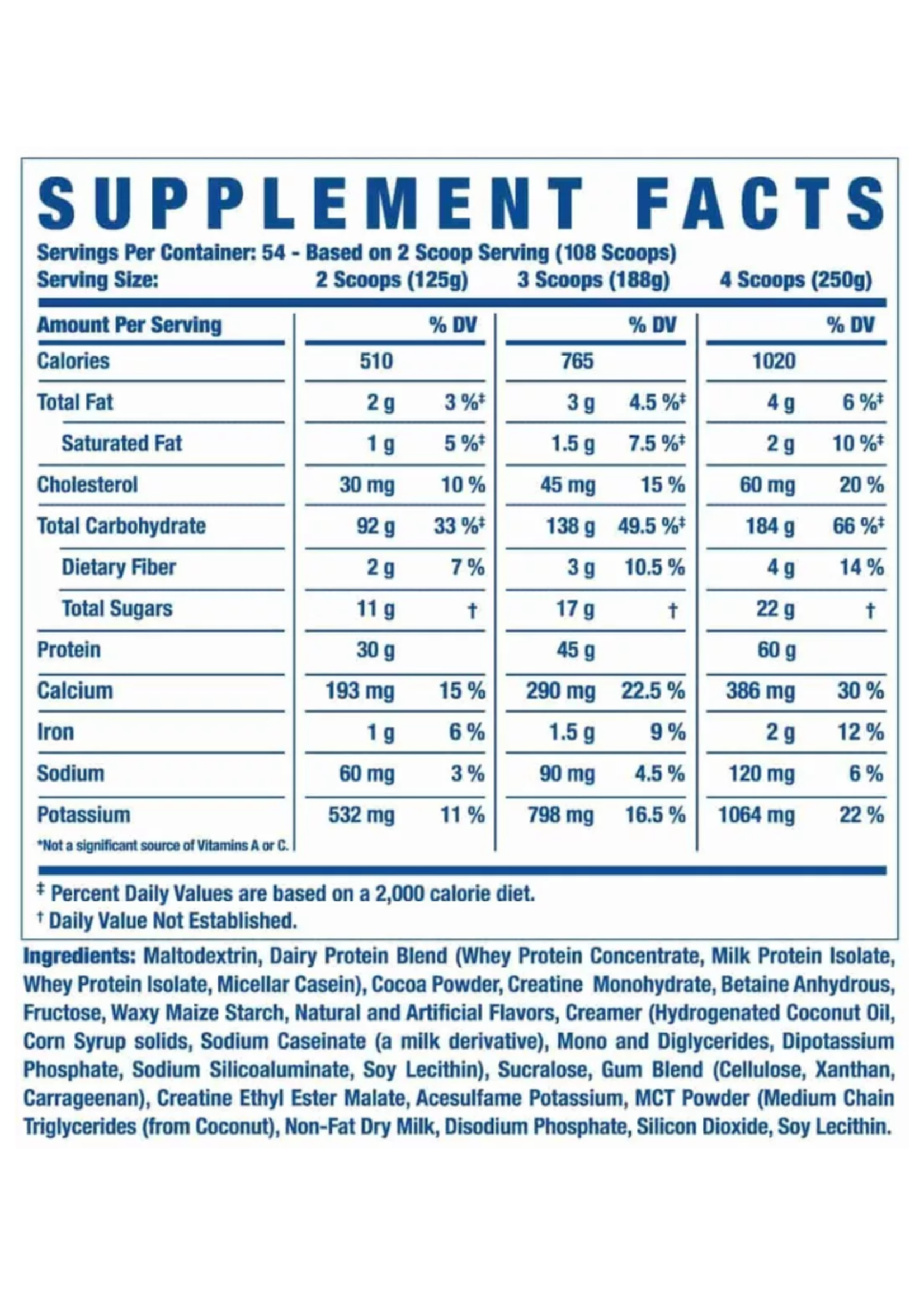 RONNIE COLEMAN KING MASS 15LB RONNIE COLEMAN