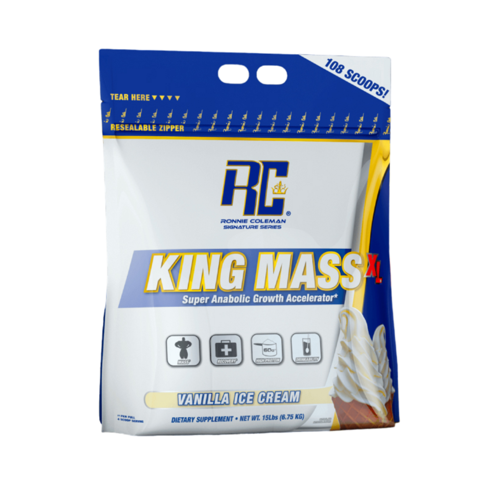 RONNIE COLEMAN KING MASS 15LB RONNIE COLEMAN