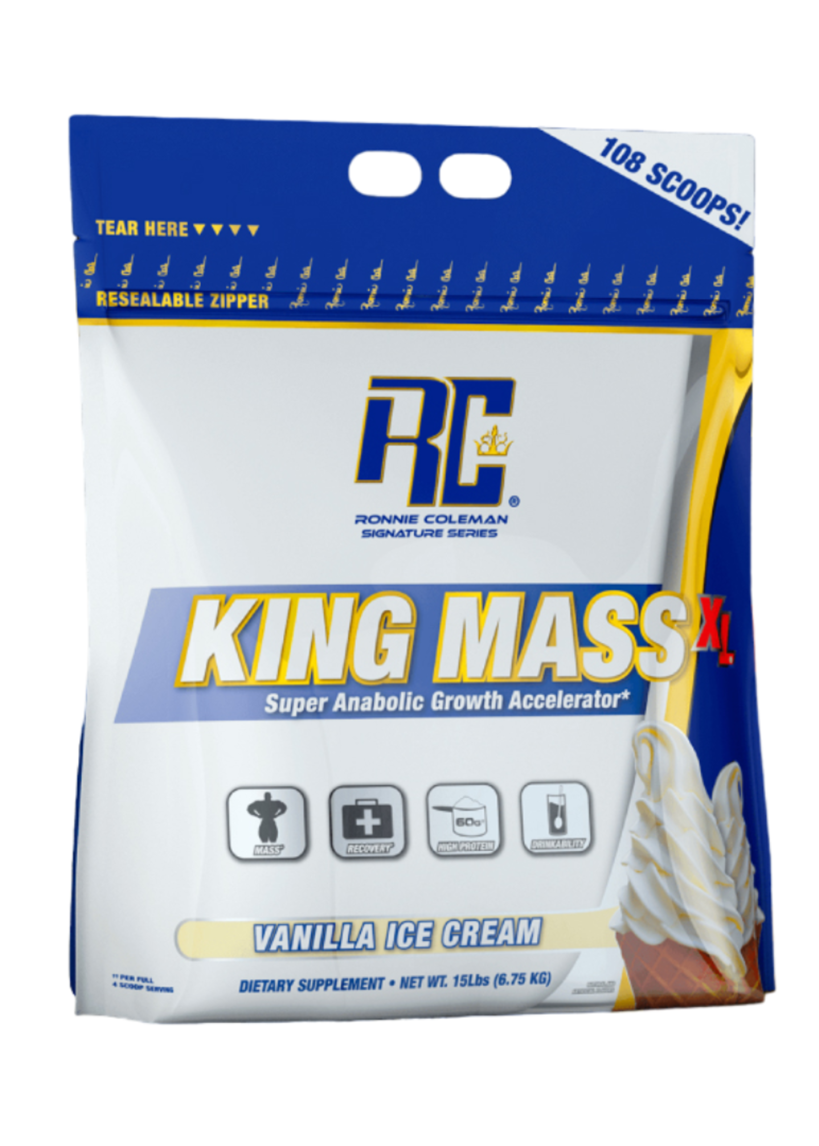 RONNIE COLEMAN KING MASS 15LB RONNIE COLEMAN