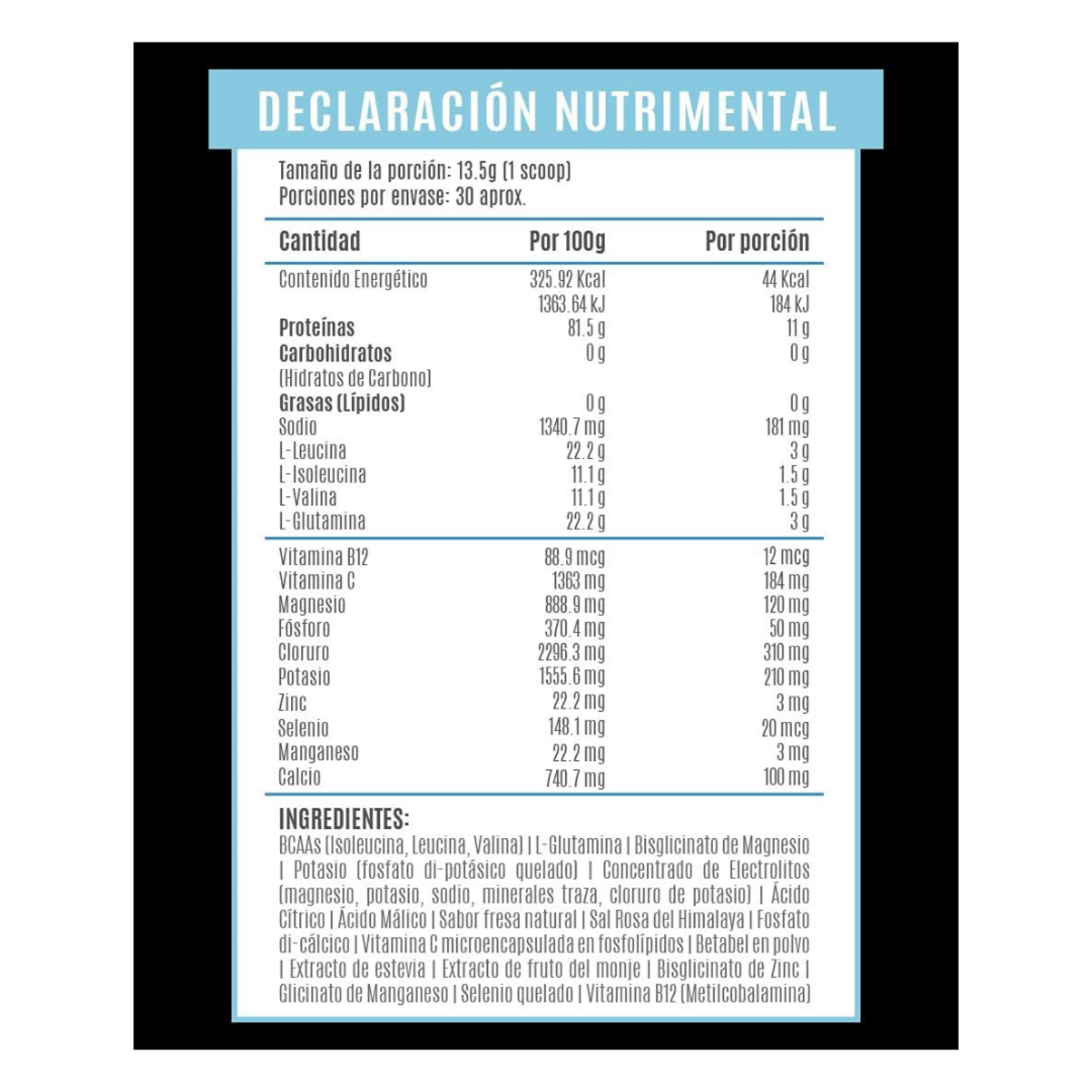BIRDMAN BCAAs & GLUTAMINA BIRDMAN 30SV
