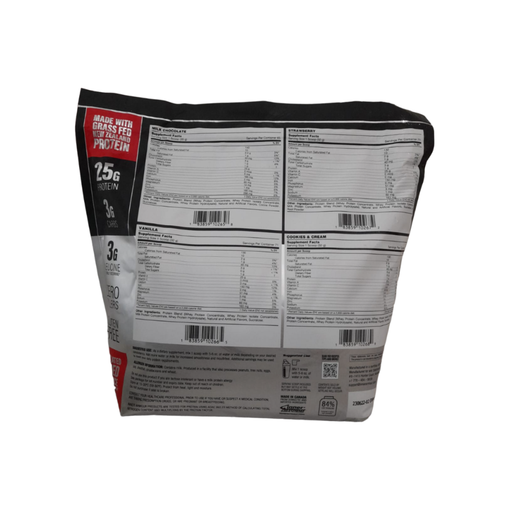 INNER ARMOUR WHEY PROTEIN MATRIX INNER ARMOUR 5LBS