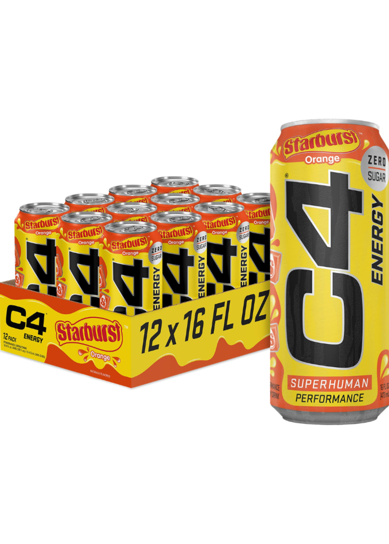 CELLUCOR C4 ORIGINAL RTD ENERGY CRB 16OZ 12PACK