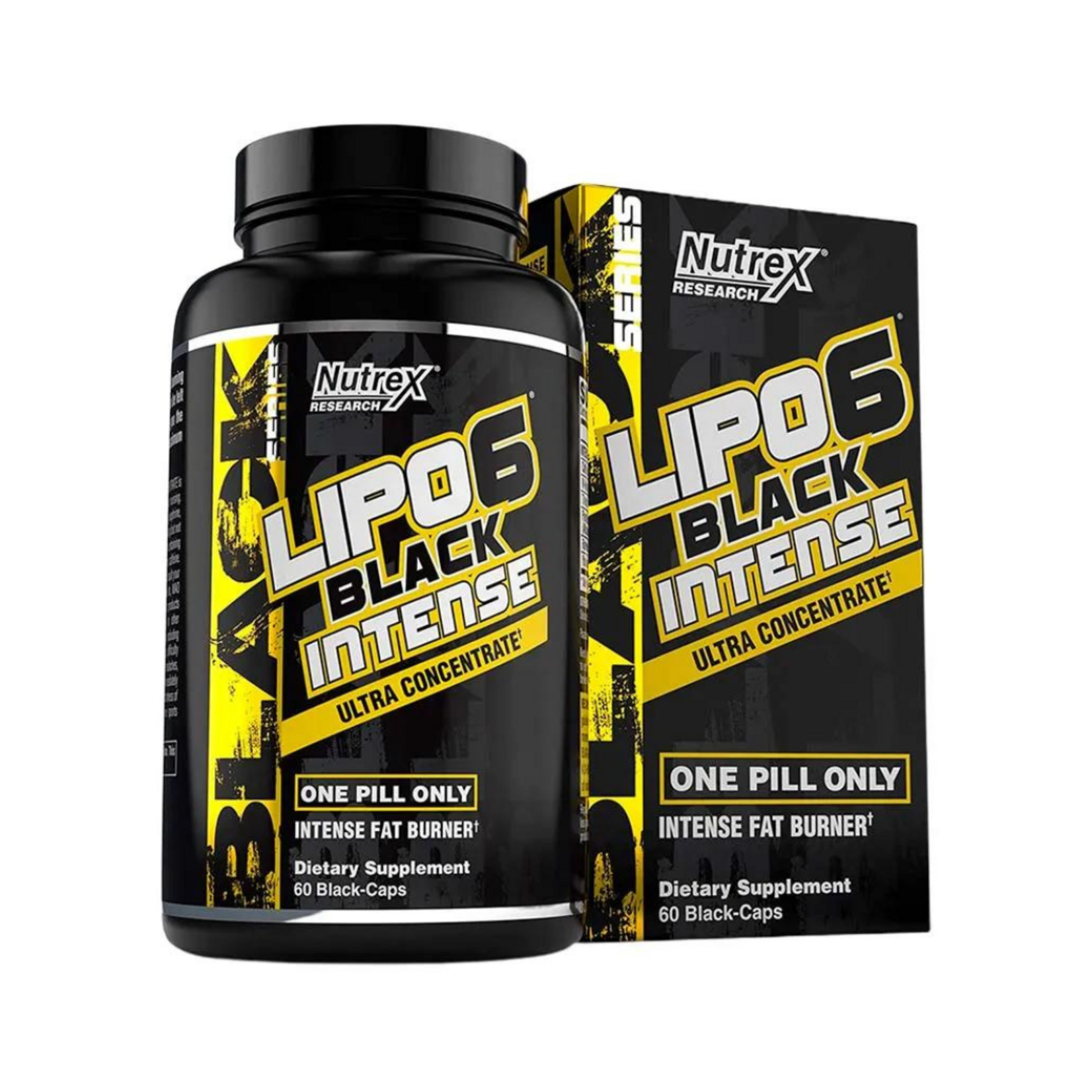 NUTREX LIPO 6 BLACK UC INTENSE AMARILLO 60CAPS NUTREX