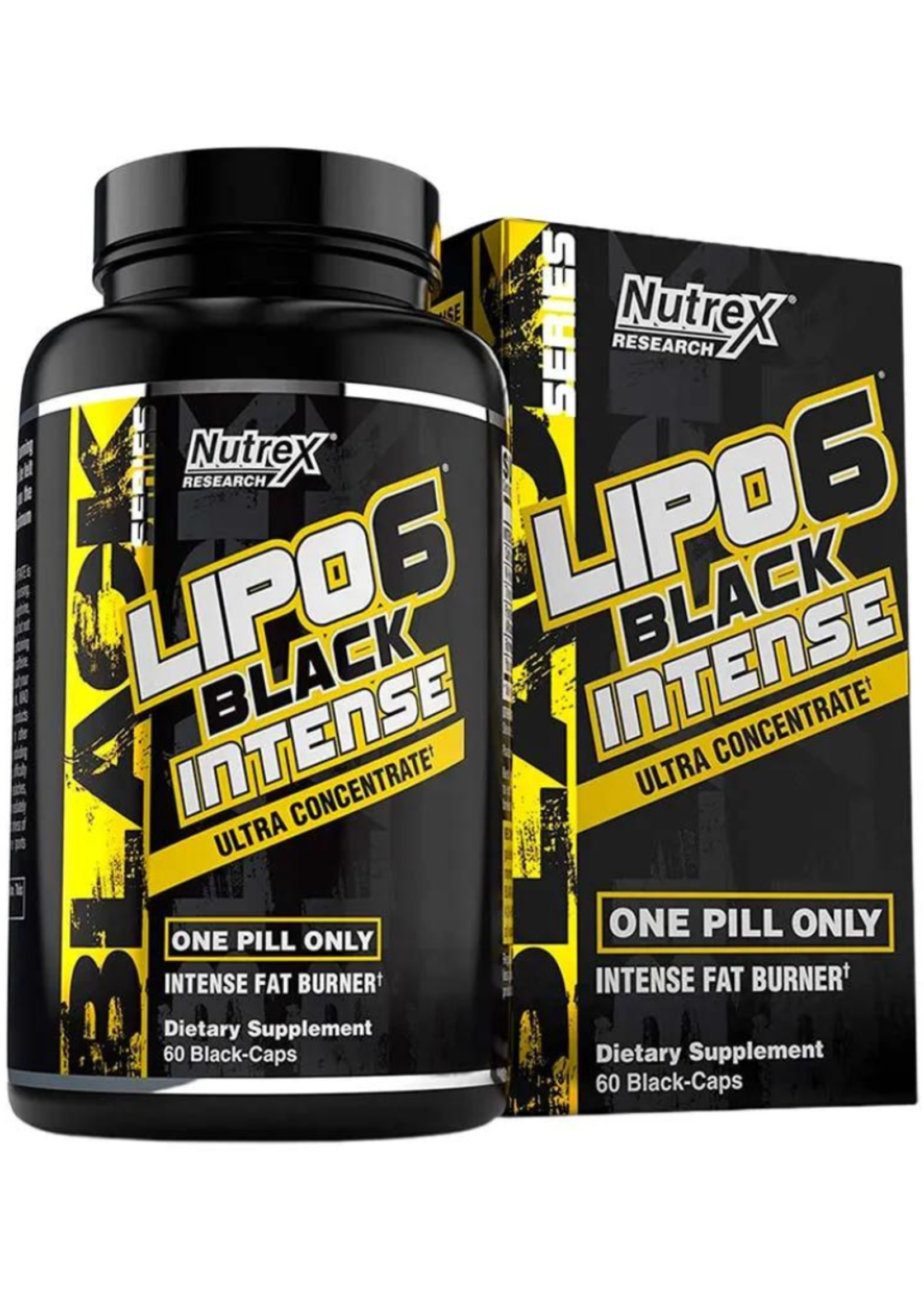 NUTREX LIPO 6 BLACK UC INTENSE AMARILLO 60CAPS NUTREX