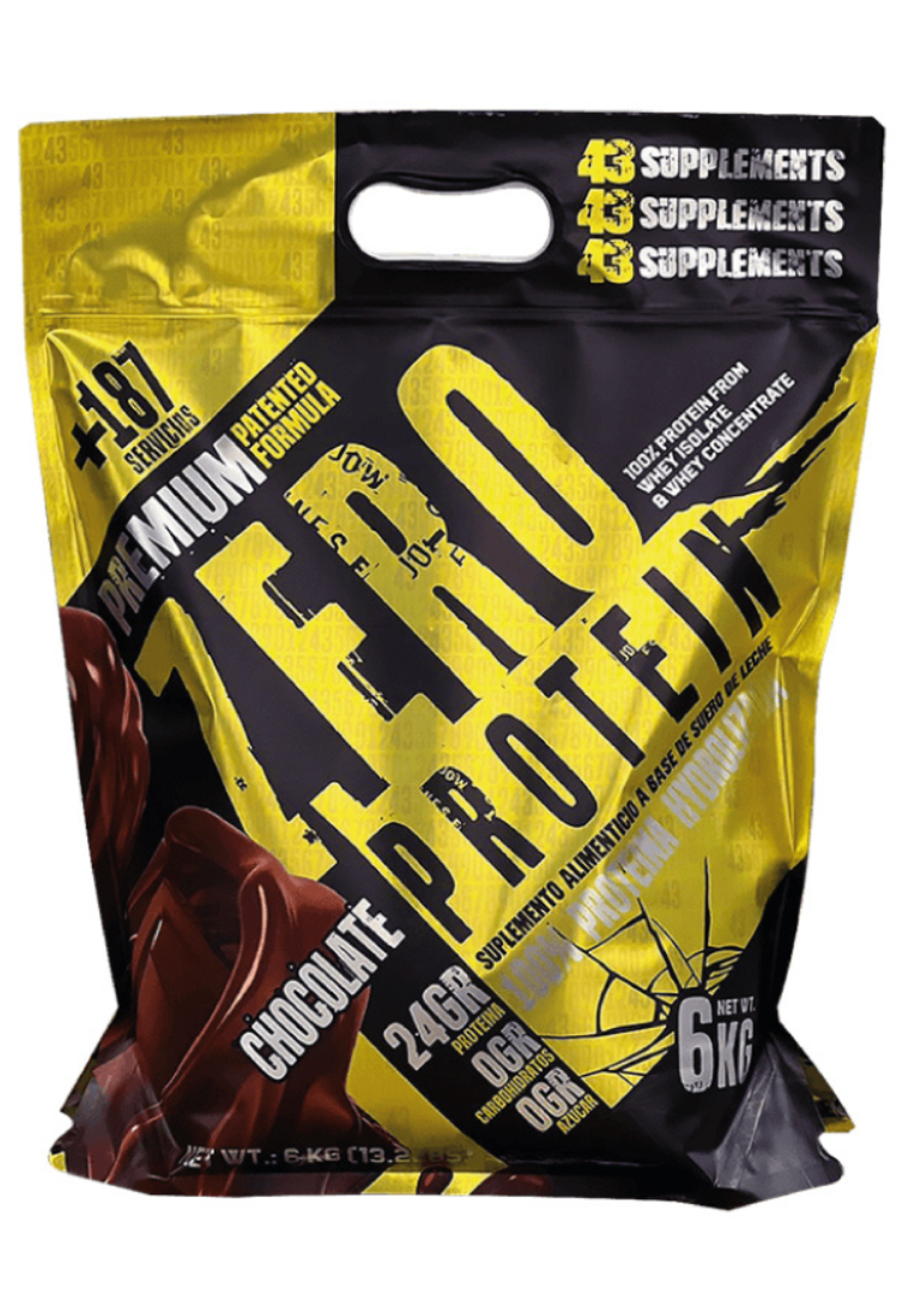 43 SUPPLEMENTS ZERO HIDRO 157SV 43 SUPS 6KG