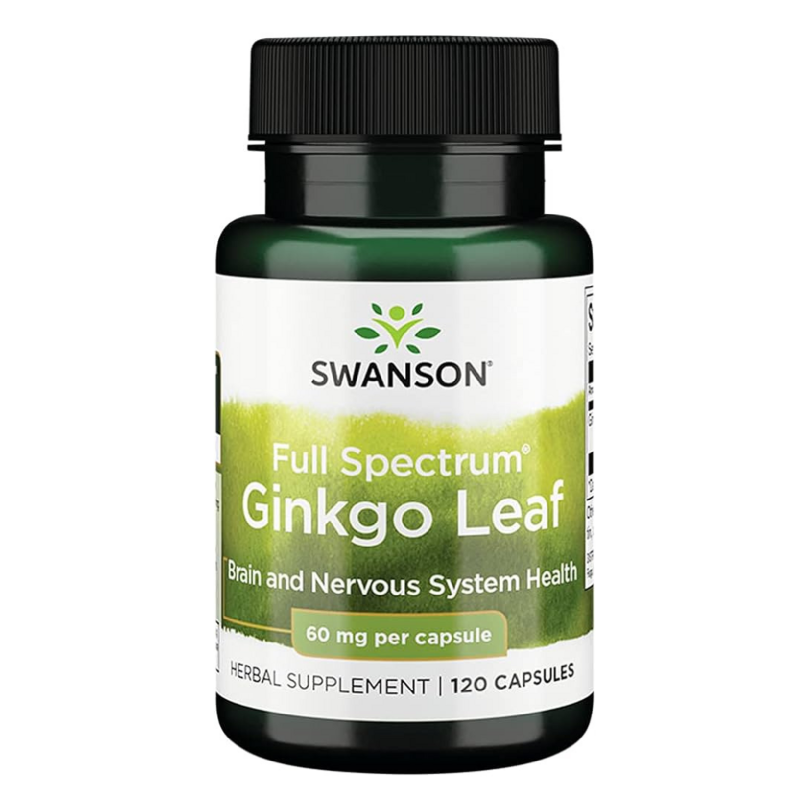 SWANSON FULL SPECTRUM GINKGO LEAF 60MG 120CAPS SWANSON