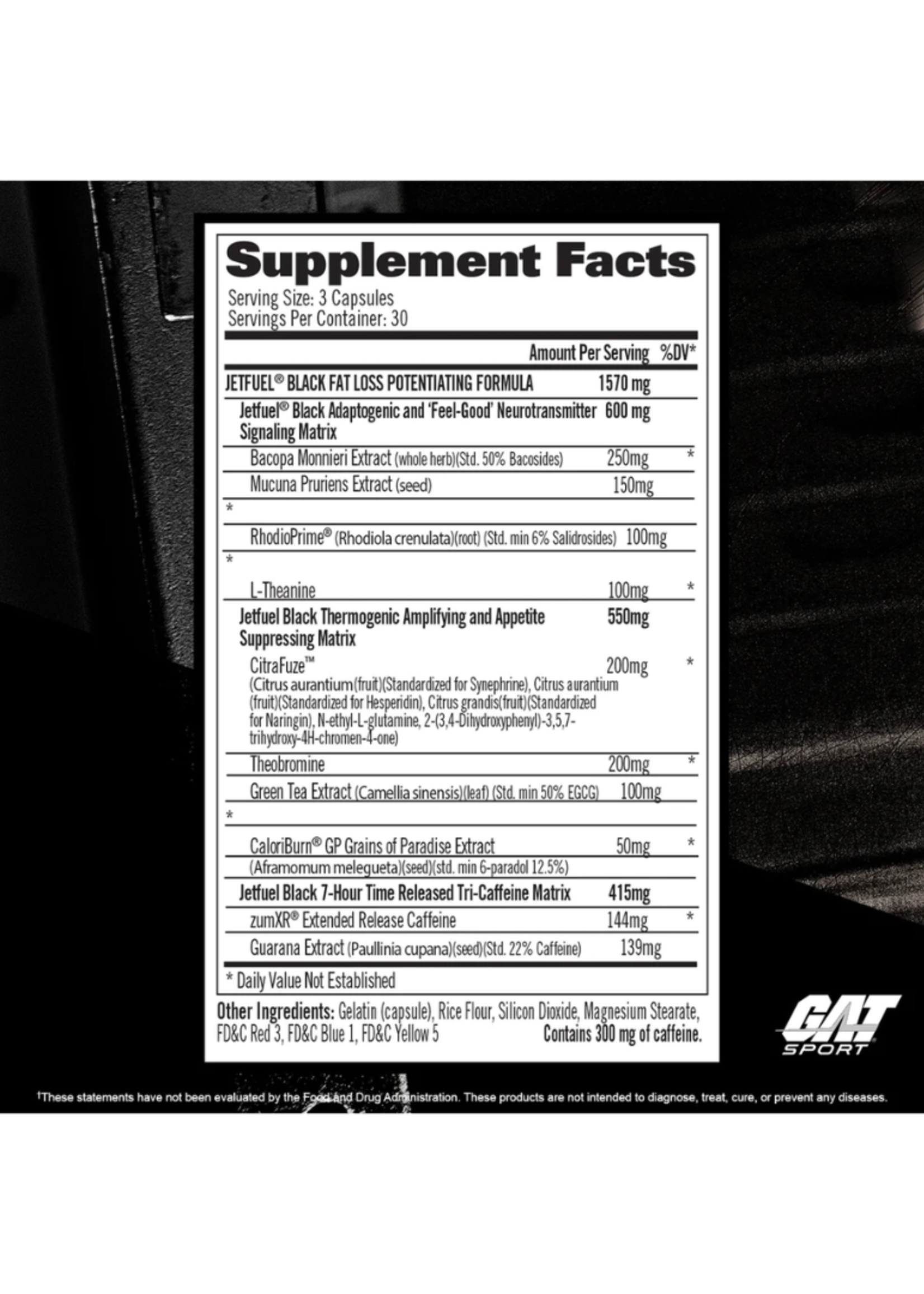 GAT JETFUEL BLACK GAT 90CT