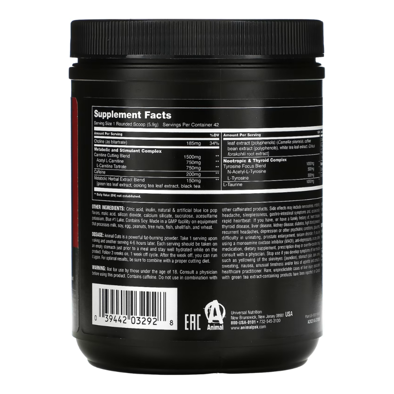 UNIVERSAL ANIM CUTS UNIVERSAL 42SV