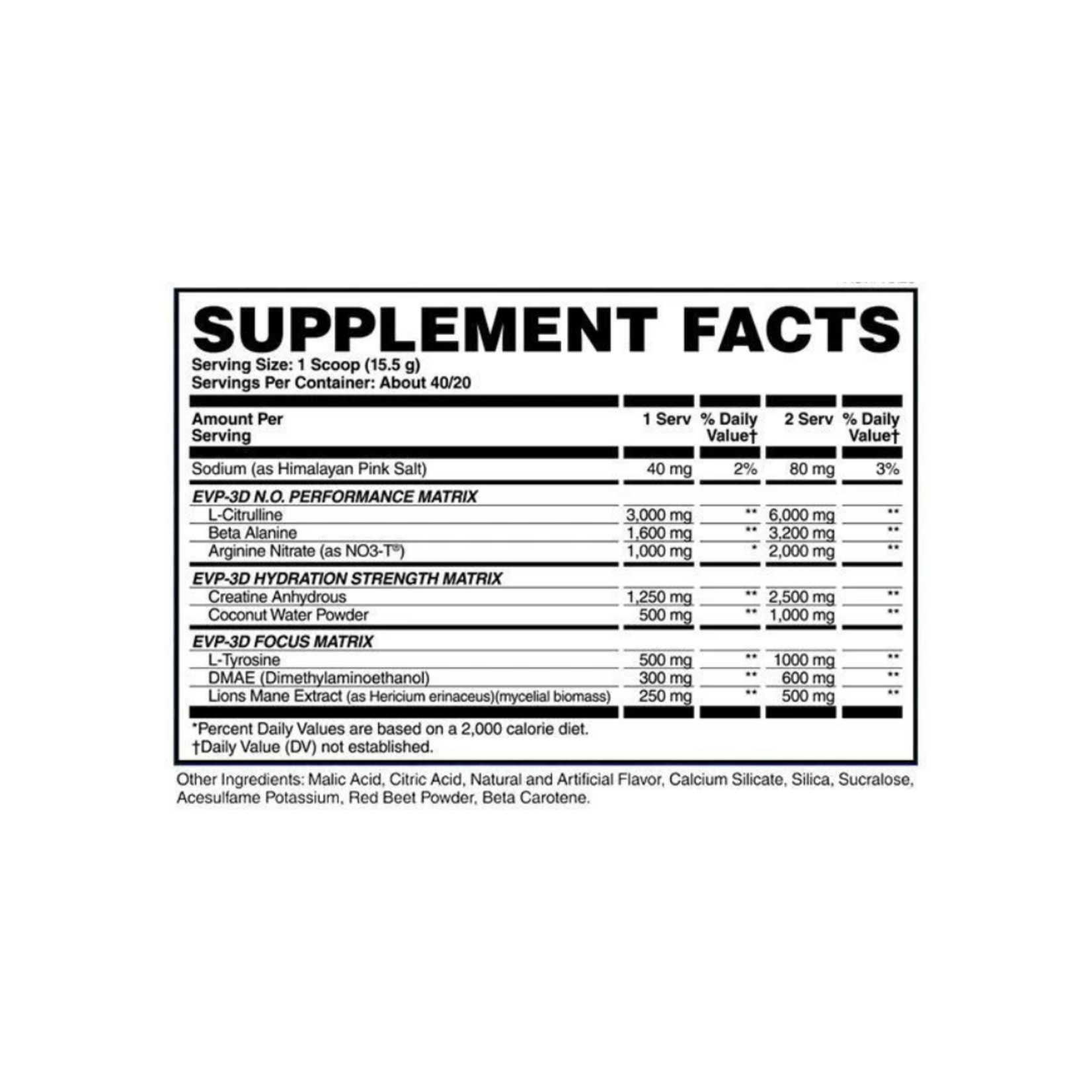 EVOGEN EVP 3D 40SV EVOGEN