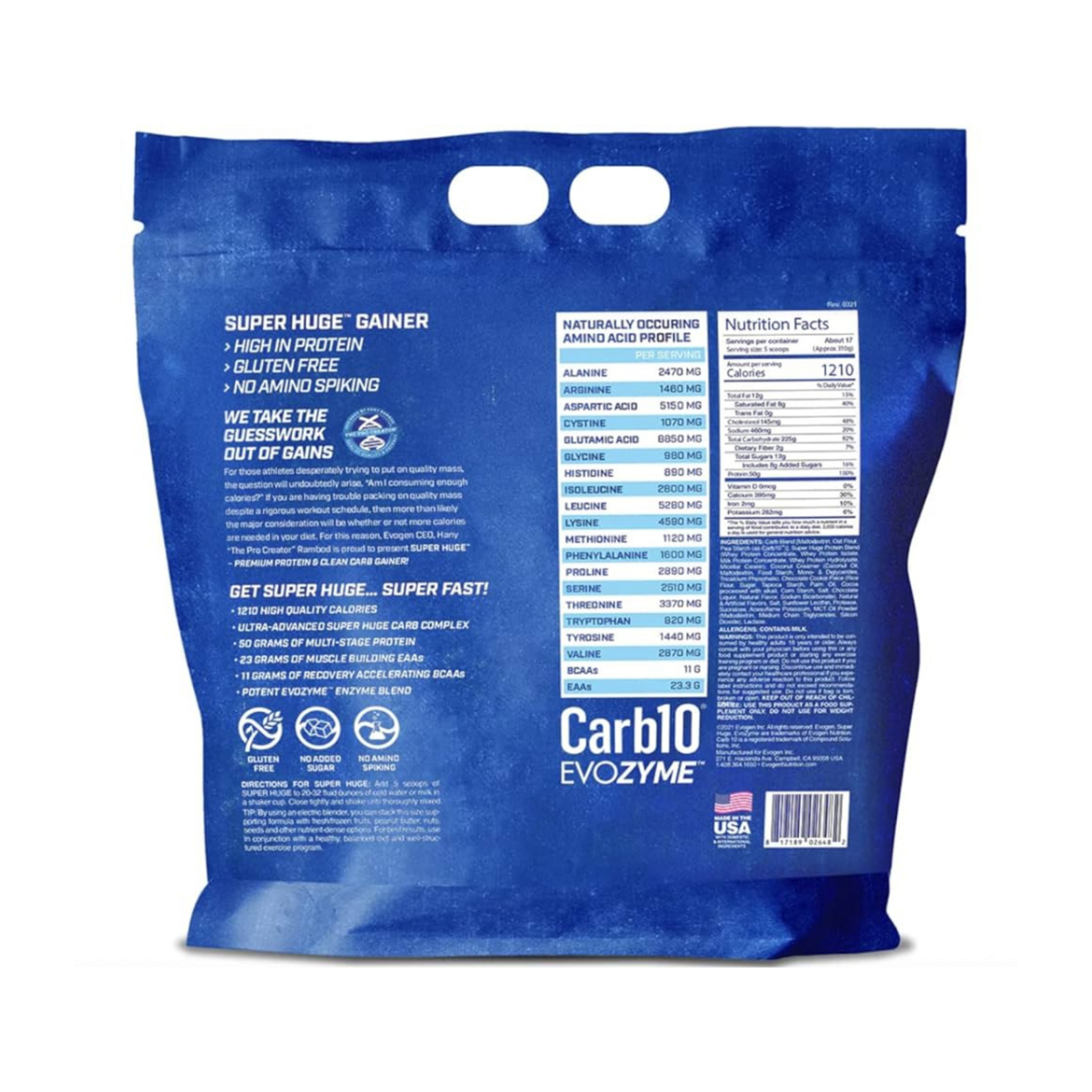 EVOGEN SUPER HUGE 12LB EVOGEN