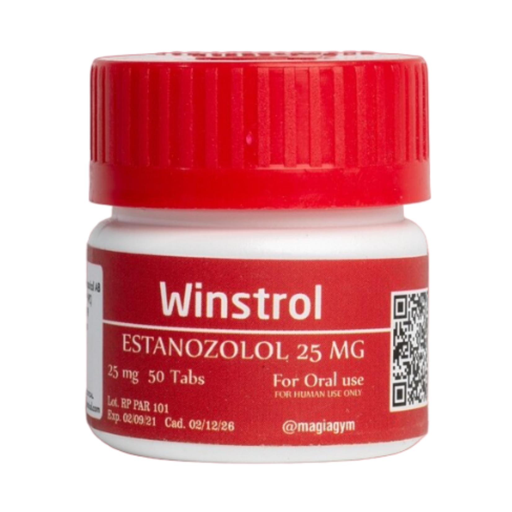 ROTTERDAM WINSTROL ORAL ROTTER 25MG 50TABS