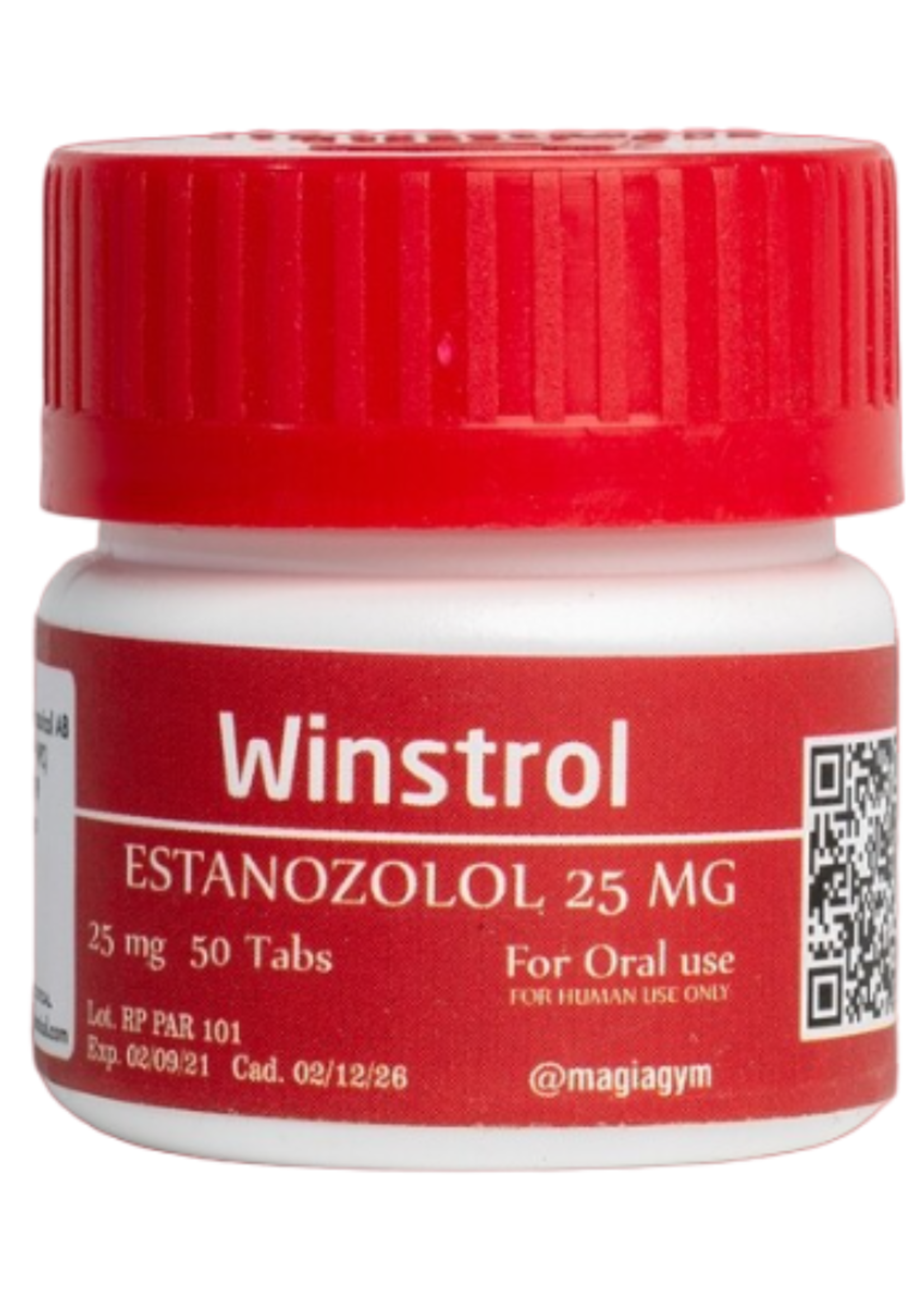 ROTTERDAM WINSTROL ORAL ROTTER 25MG 50TABS