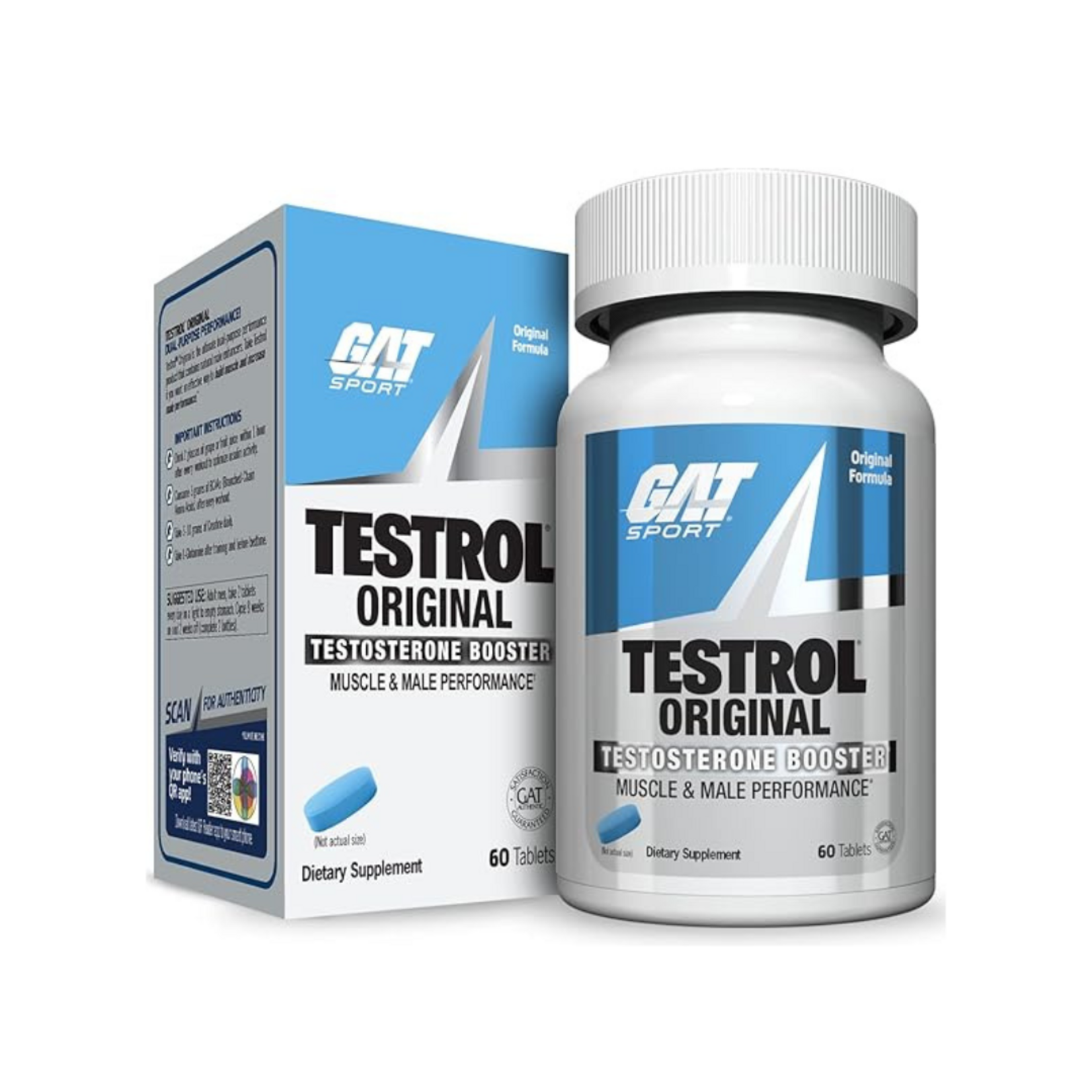 GAT TESTROL ORIGINAL 60CT GAT