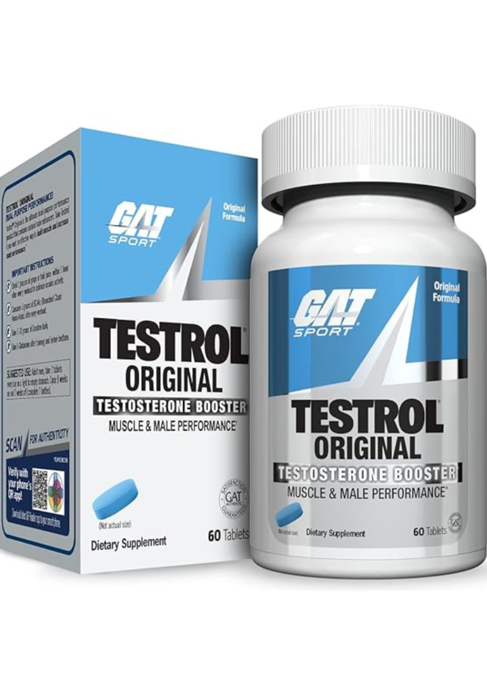 GAT TESTROL ORIGINAL 60CT GAT
