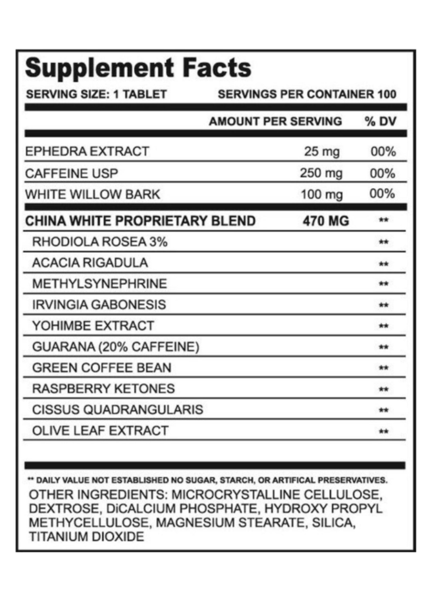 CLOMAPHARMA CNA WHITE 100CT