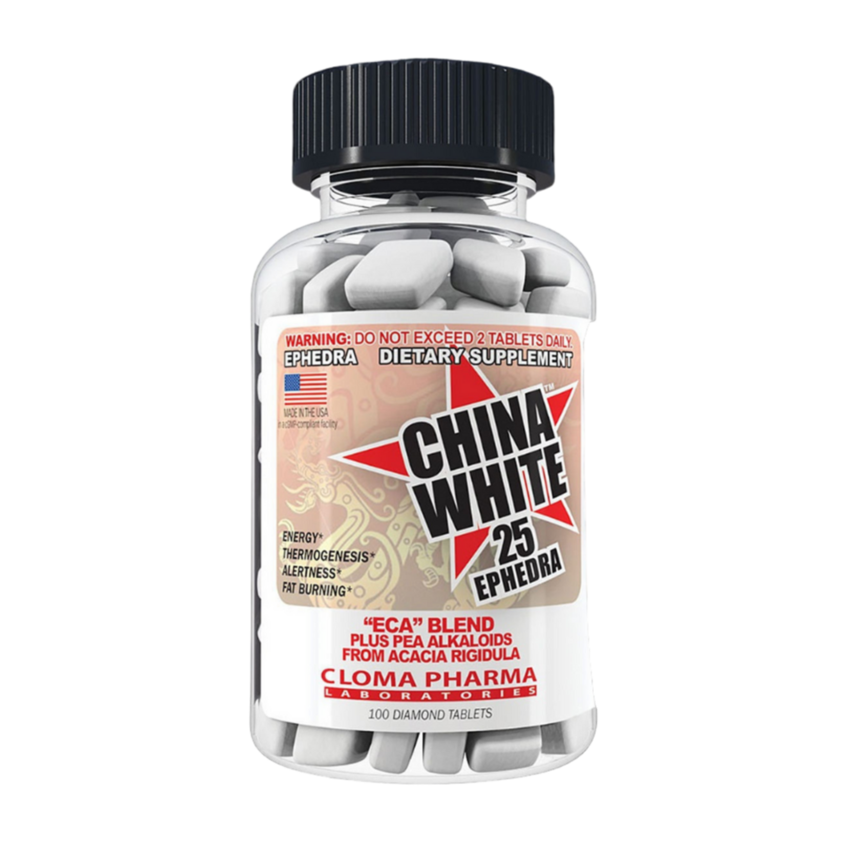 CLOMAPHARMA CNA WHITE 100CT