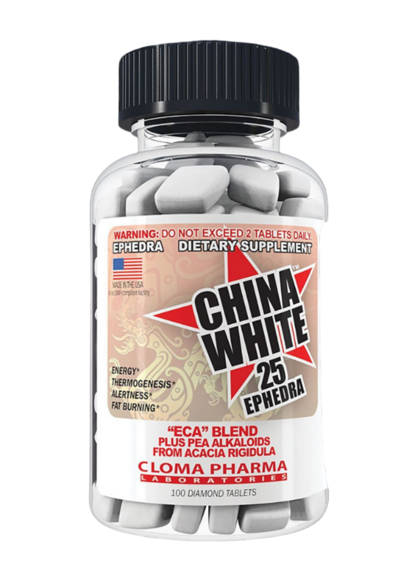 CLOMAPHARMA CNA WHITE 100CT