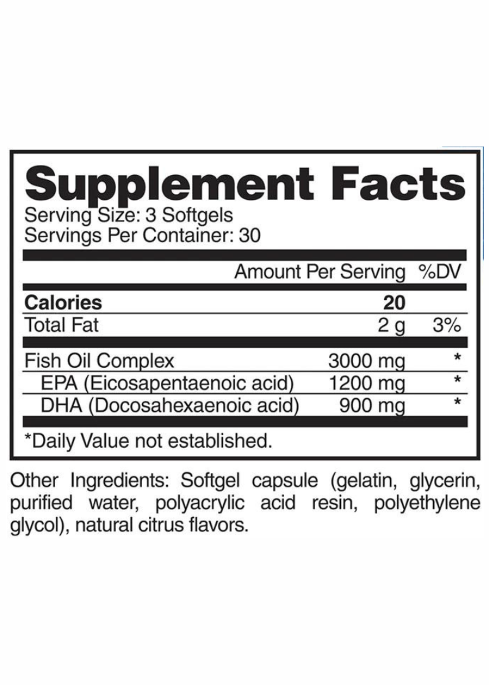 EVOGEN OMEGA 3 90CAPS EVOGEN