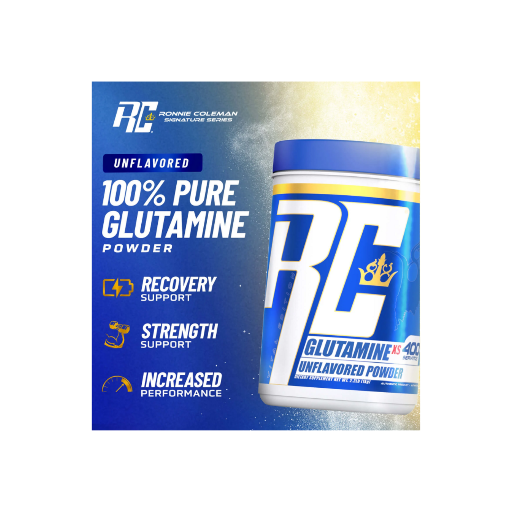 RONNIE COLEMAN GLUTAMINA XS RONNIE COLEMAN 120SV 300GR