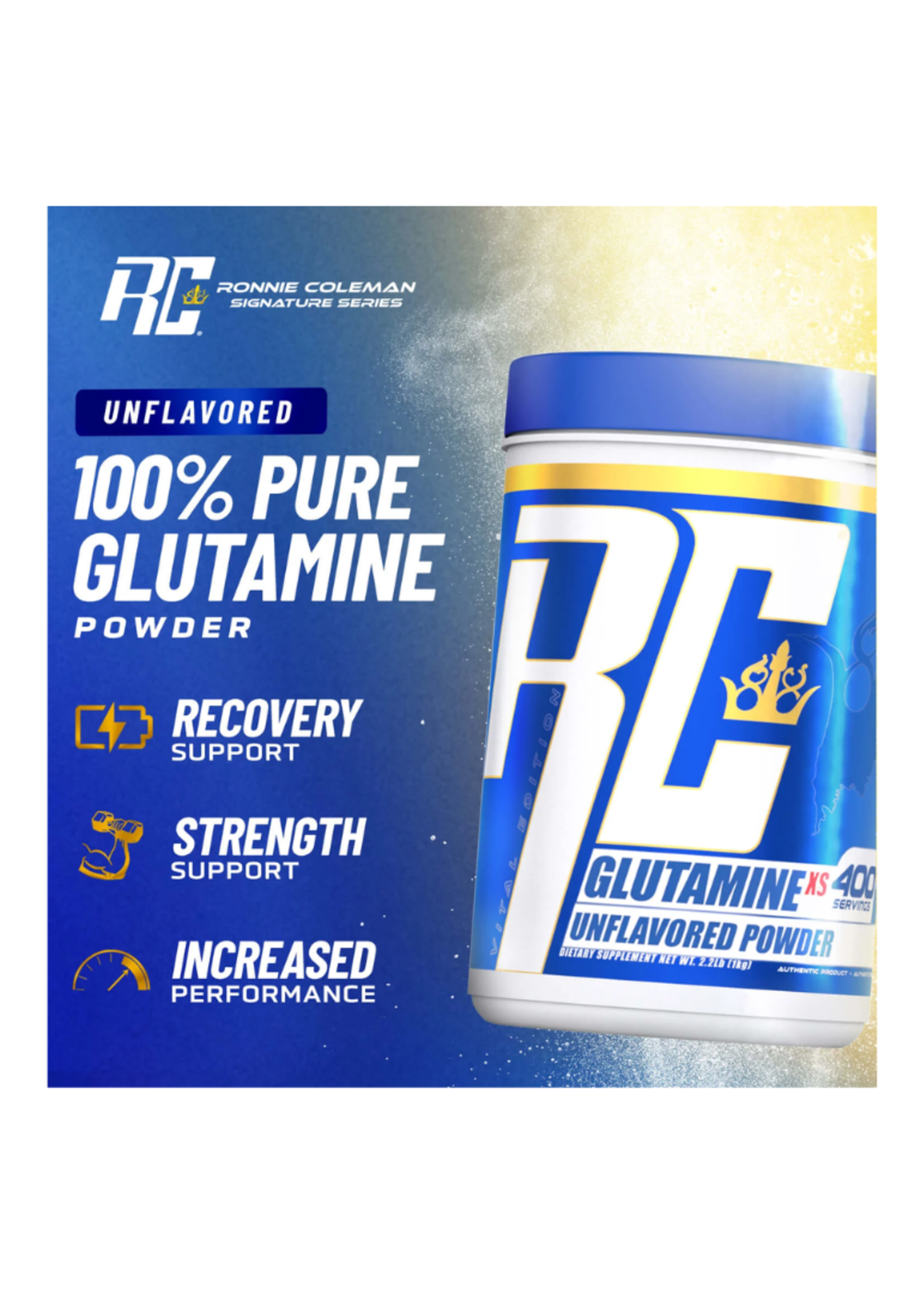 RONNIE COLEMAN GLUTAMINA XS RONNIE COLEMAN 120SV 300GR