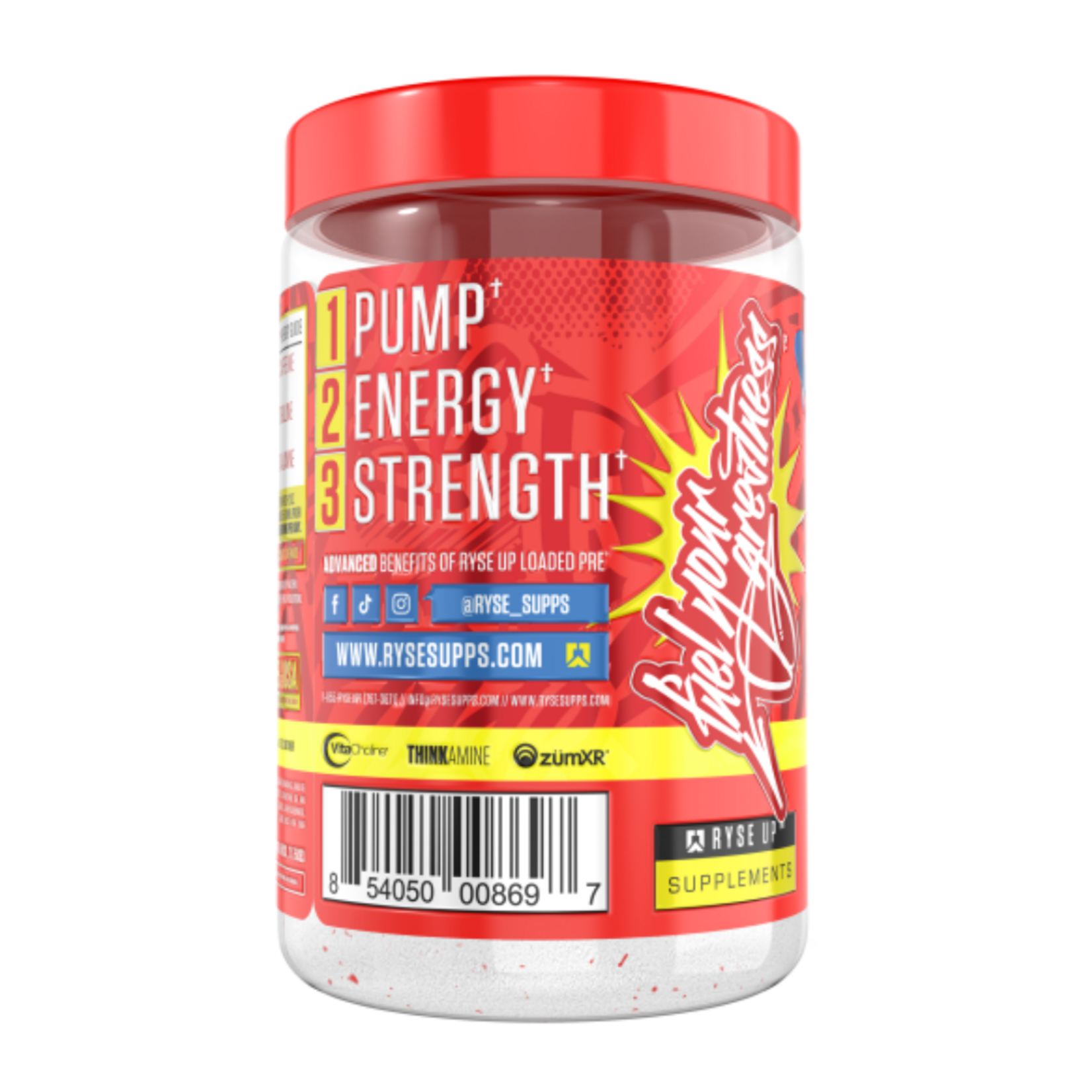 RYSE LOADED PRE WORKOUT RYSE 30SV