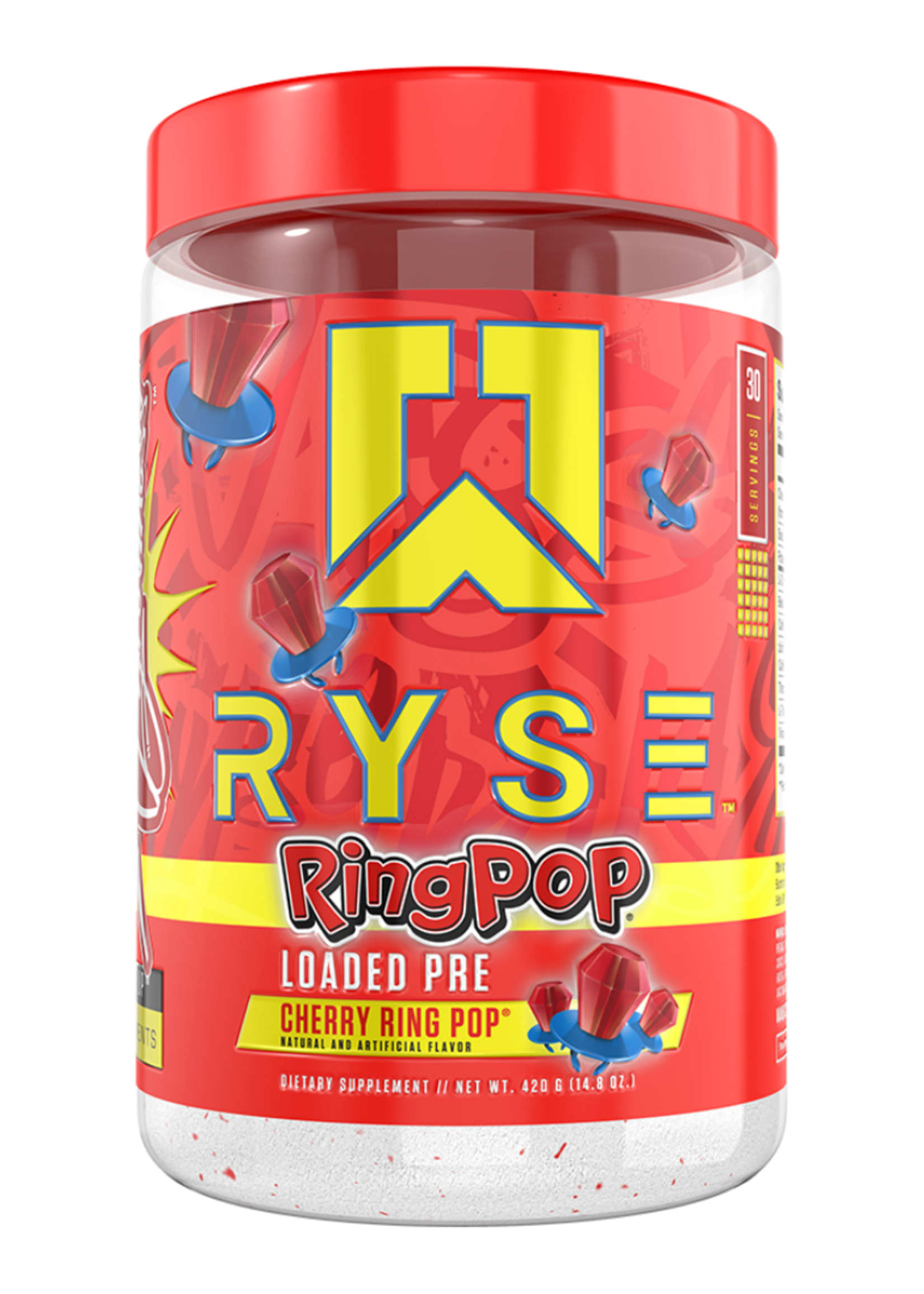RYSE LOADED PRE WORKOUT RYSE 30SV