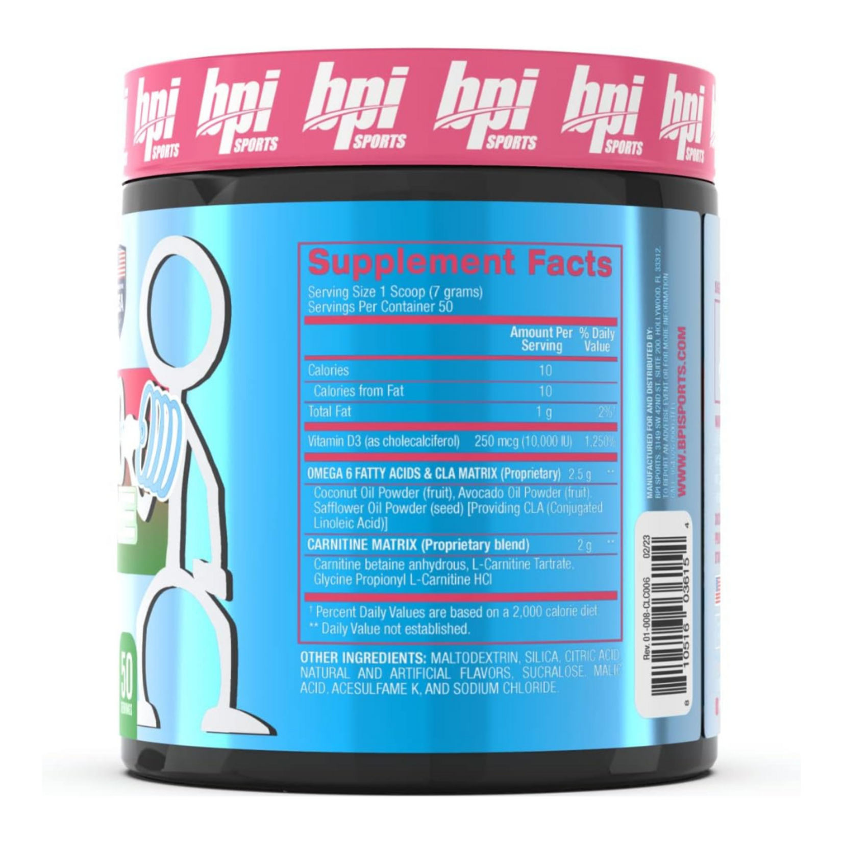 BPI SPORTS CARNITINA + CLA BPI 50SV