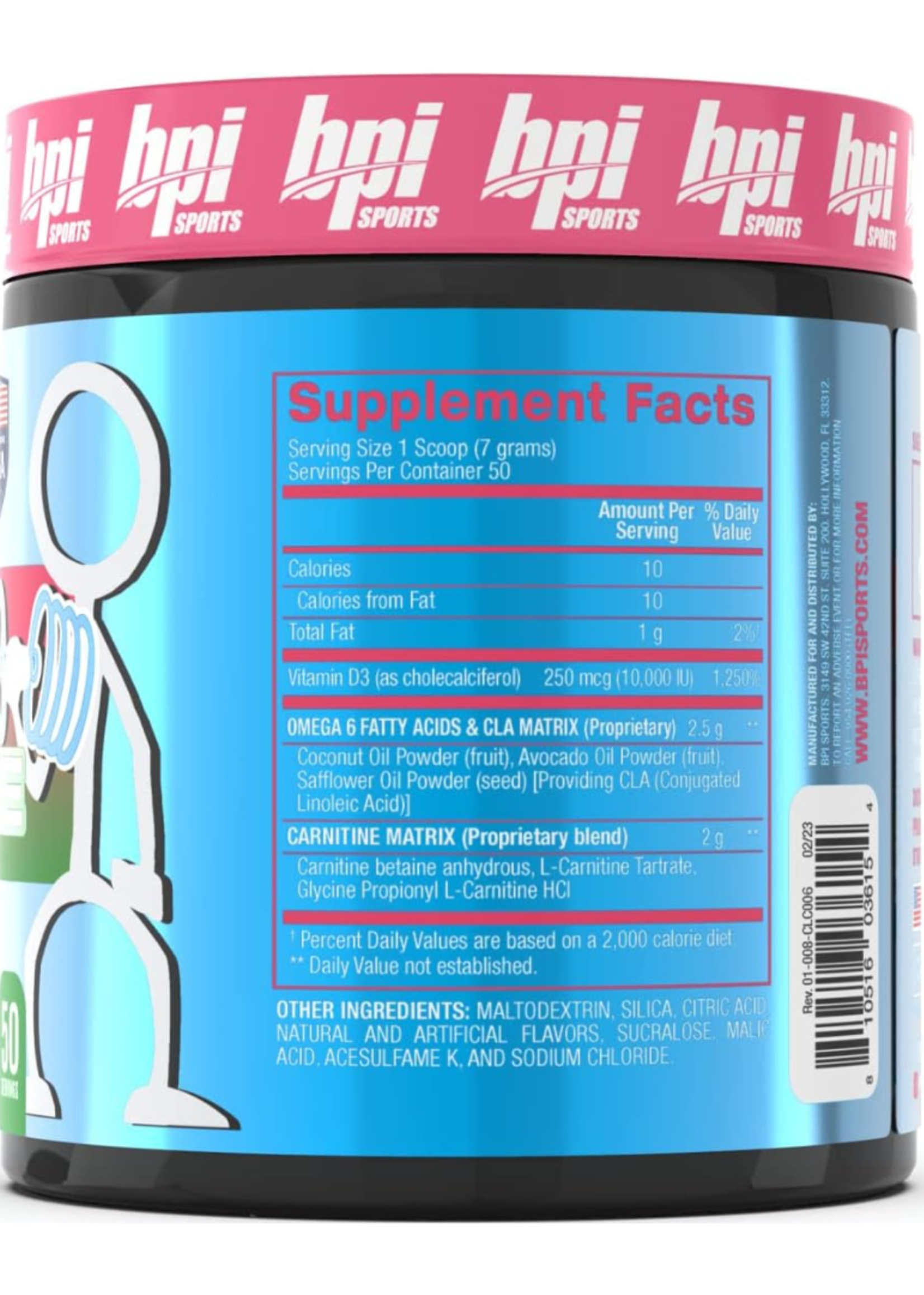 BPI SPORTS CARNITINA + CLA BPI 50SV