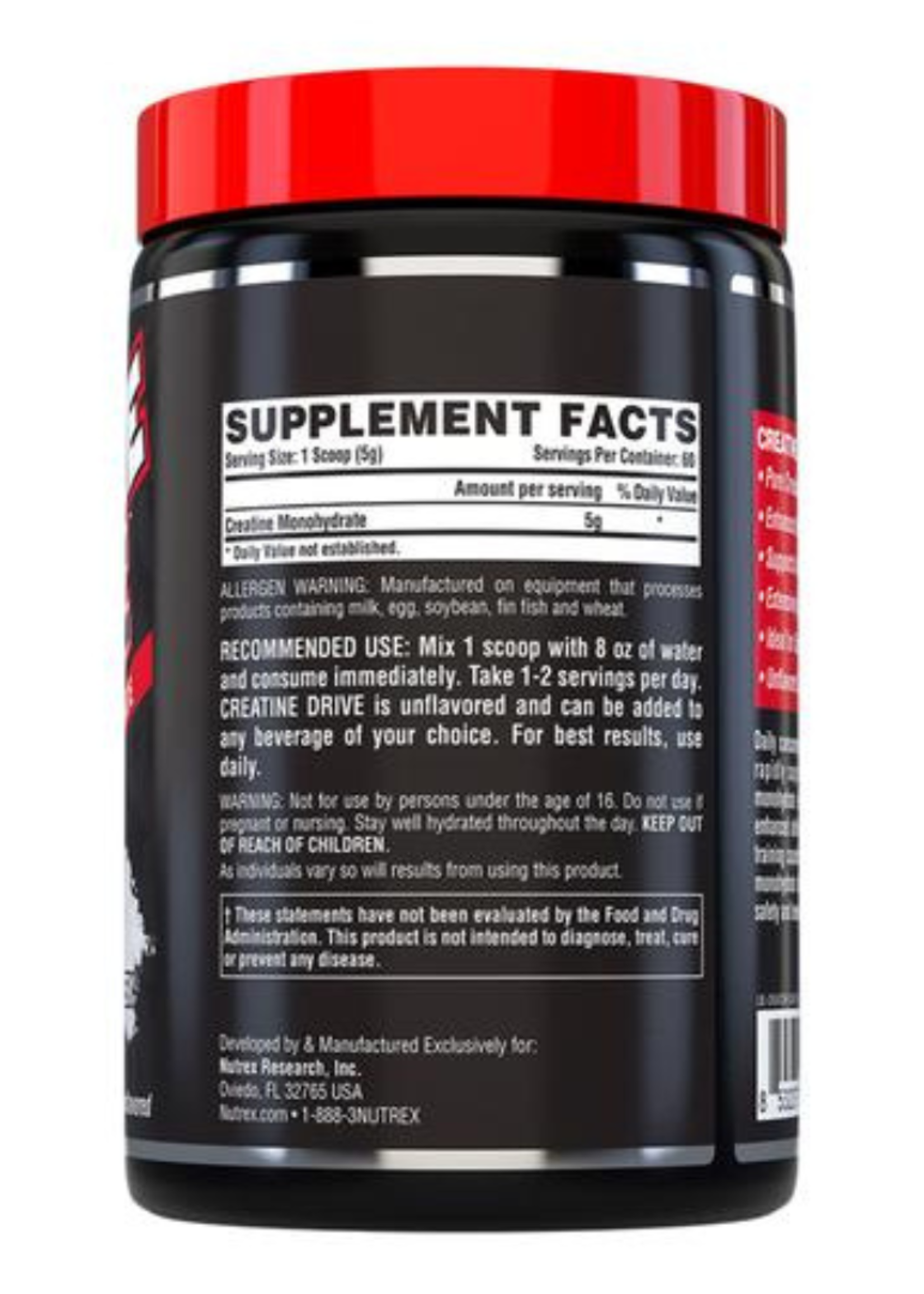 NUTREX CREATINA NUTREX 60SV 300GR