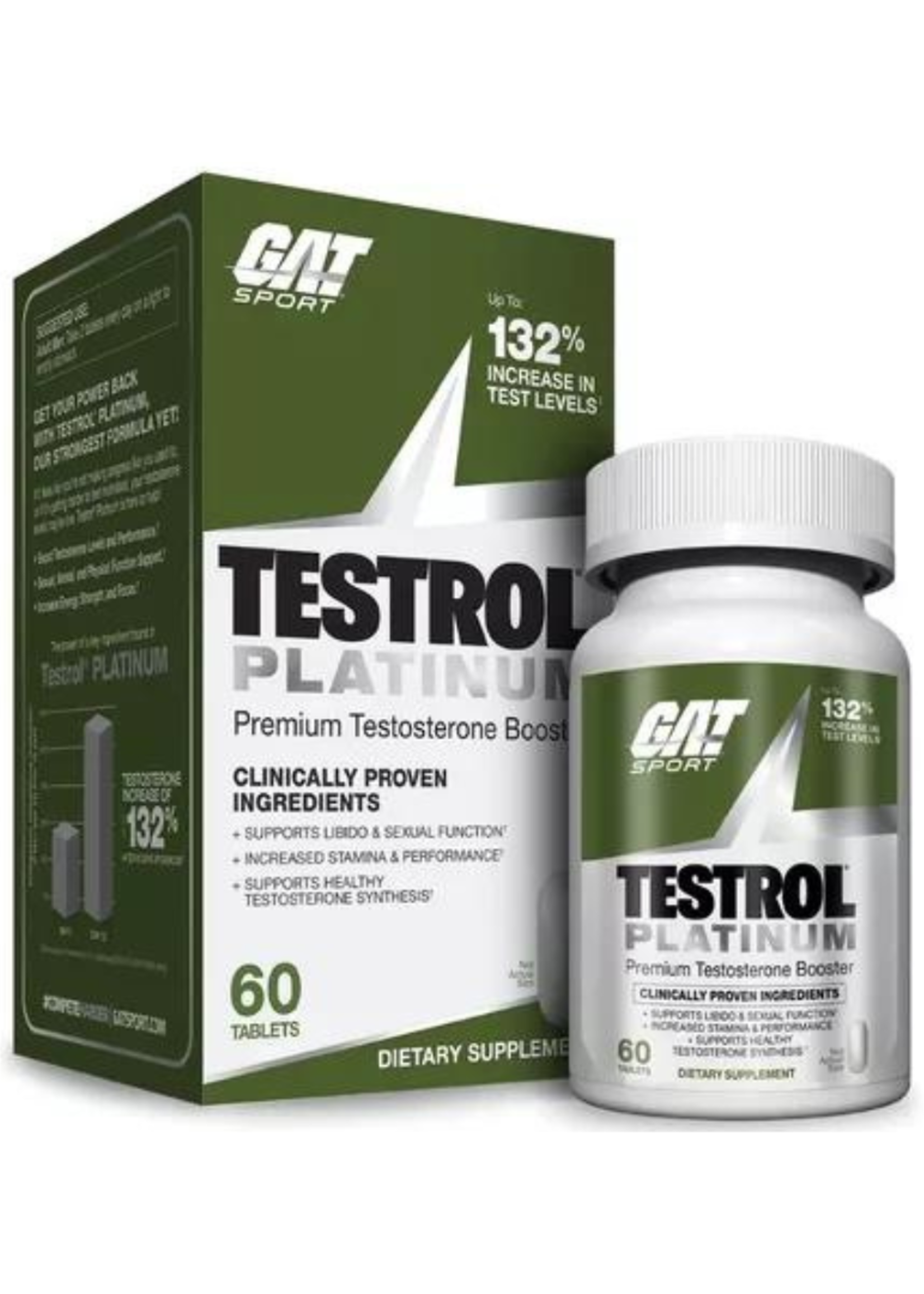 GAT TESTROL PLATINUM GAT 60TABS