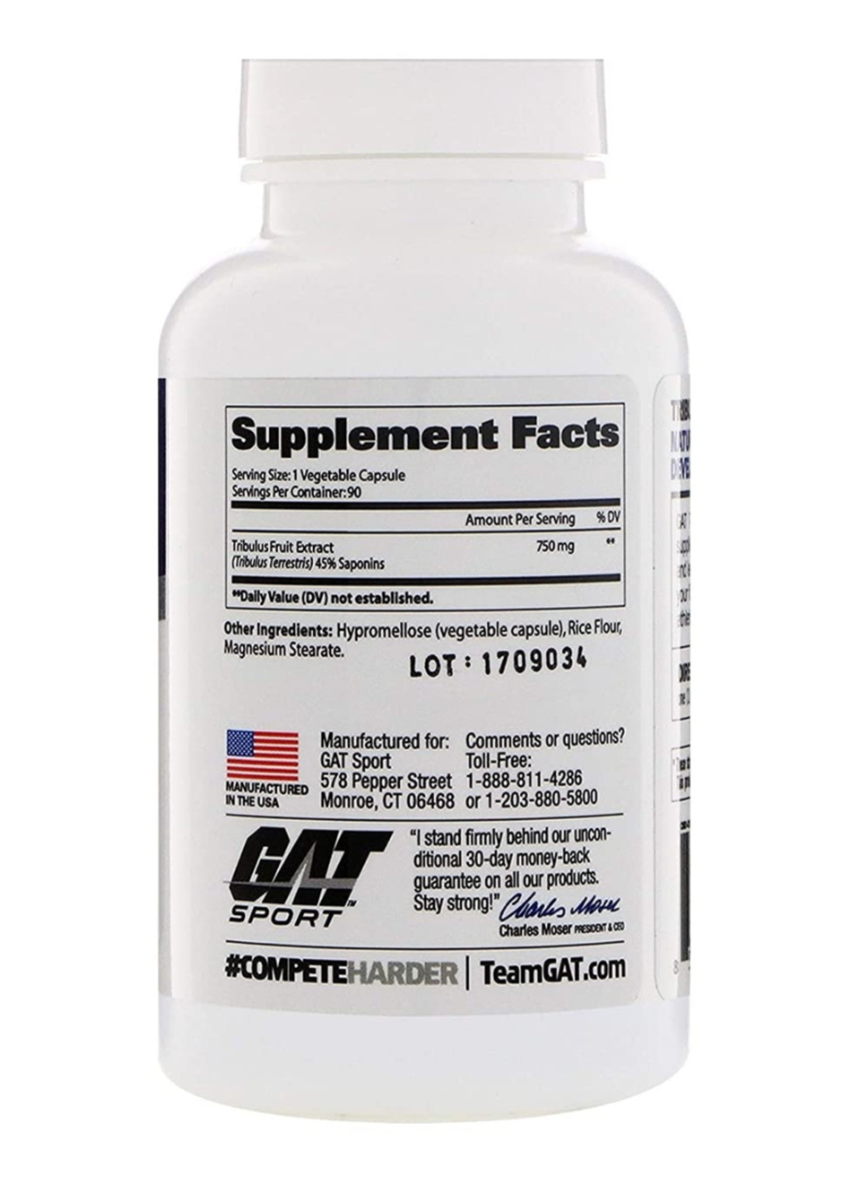 GAT TRIBULUS GAT 90CAPS