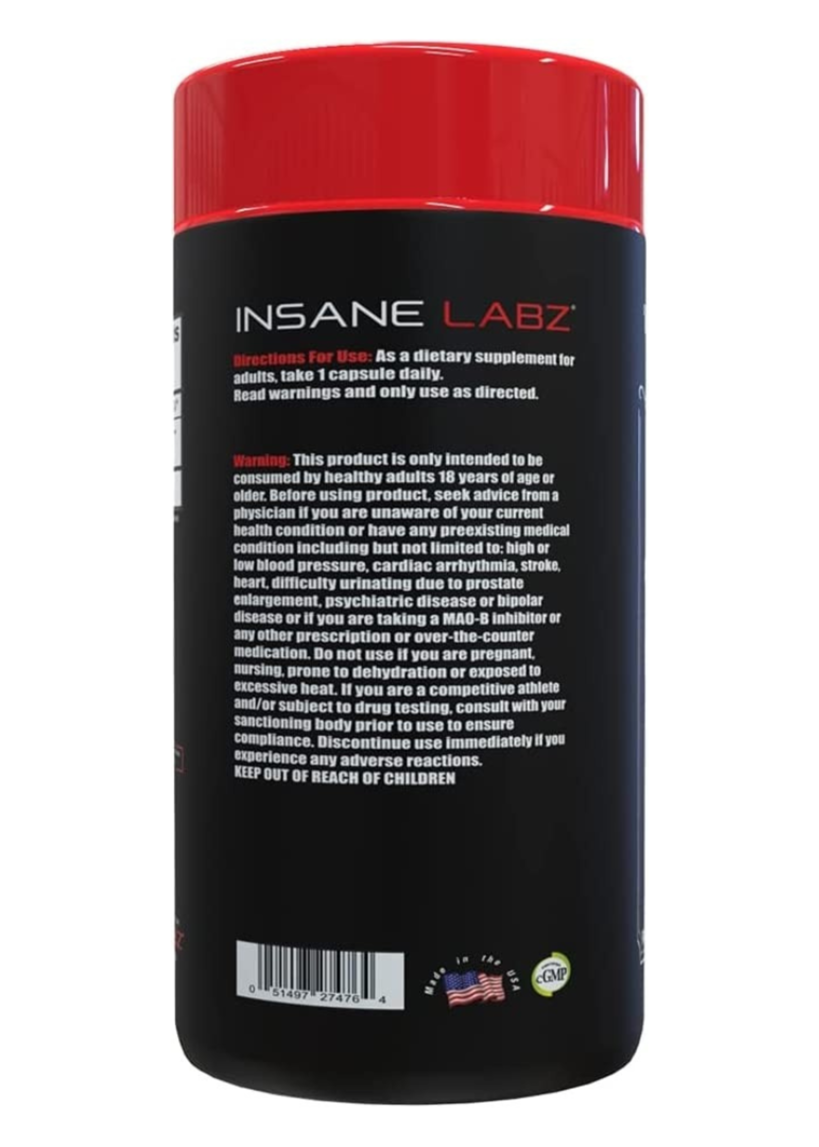 INSANE LABZ TRIBULUS 90CAPS INSANE LABZ